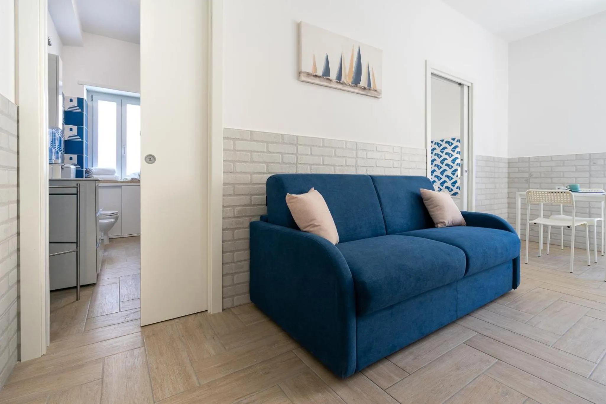 Living room in B&B Sperlonga