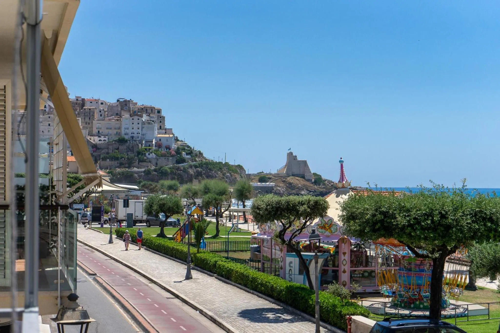 City view in B&B Sperlonga