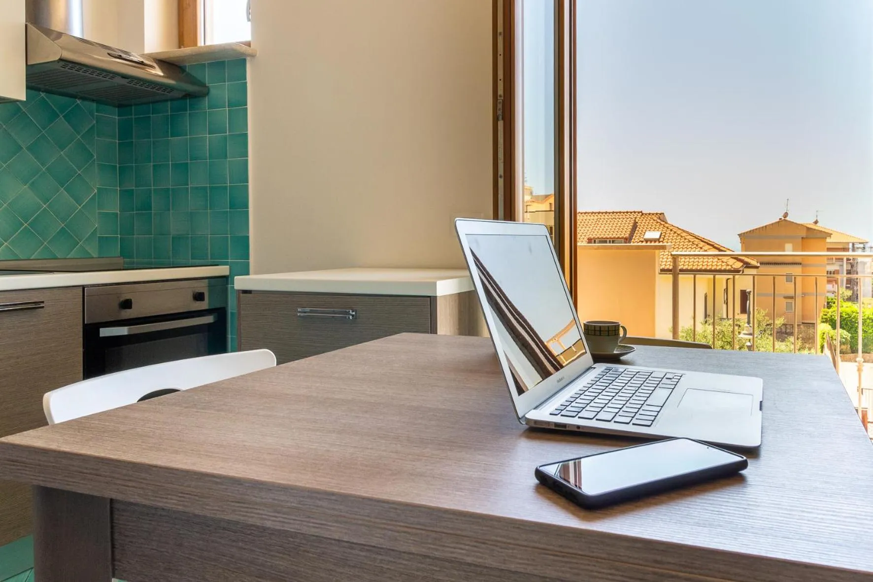 Kitchen or kitchenette in B&B Sperlonga