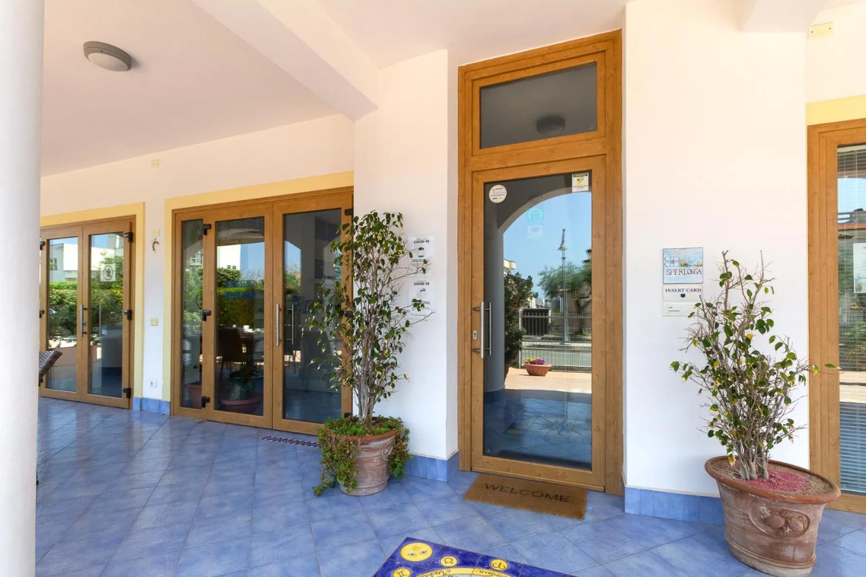 Facade/entrance in B&B Sperlonga