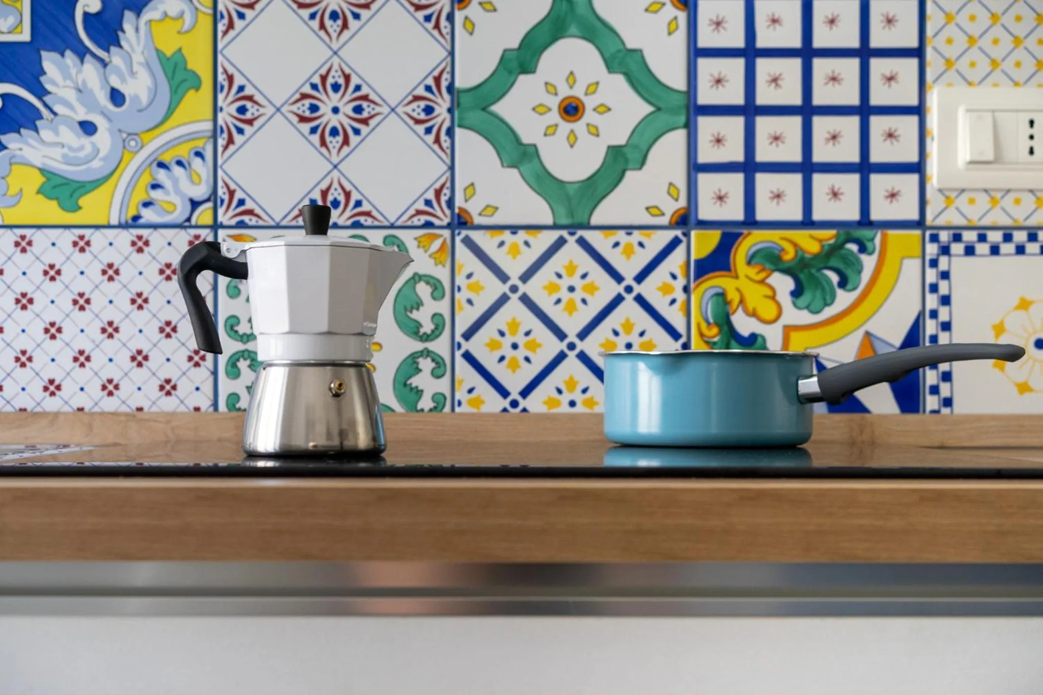 Kitchen or kitchenette in B&B Sperlonga