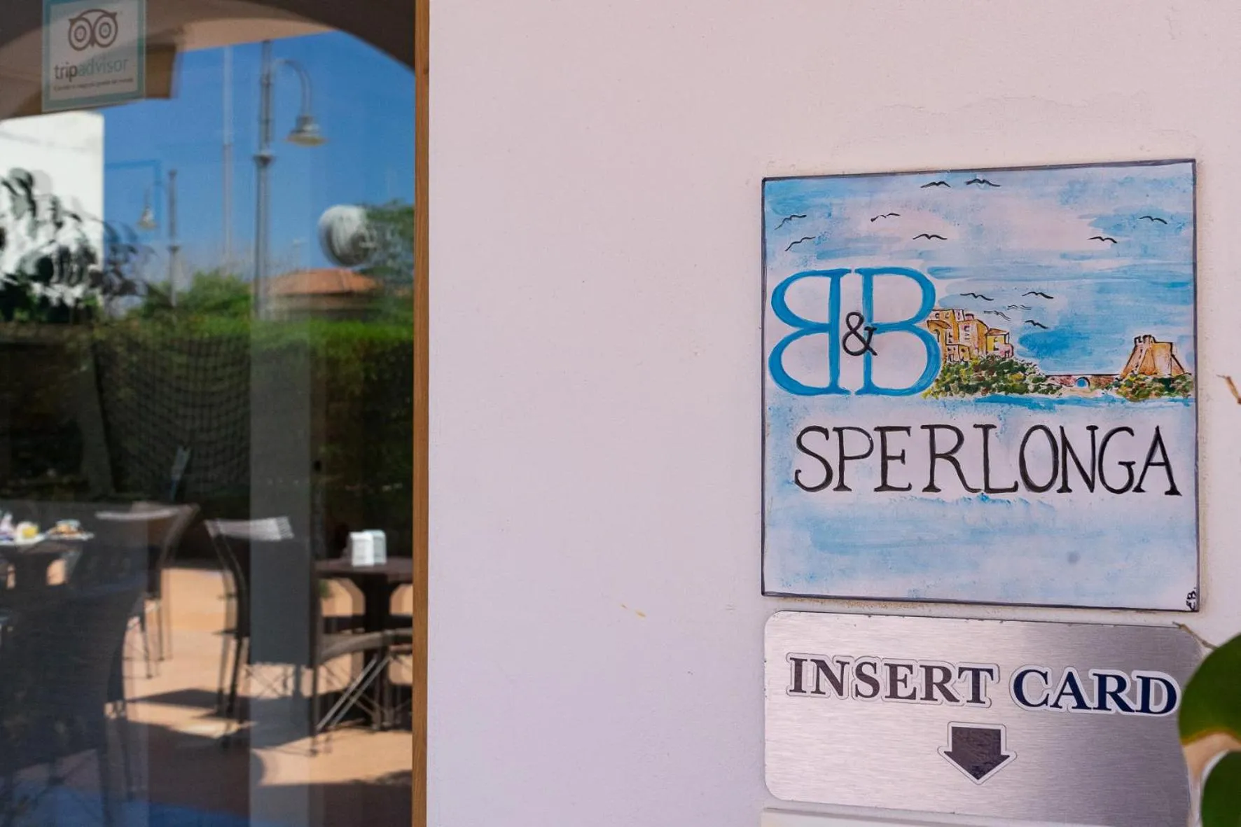 Facade/entrance in B&B Sperlonga