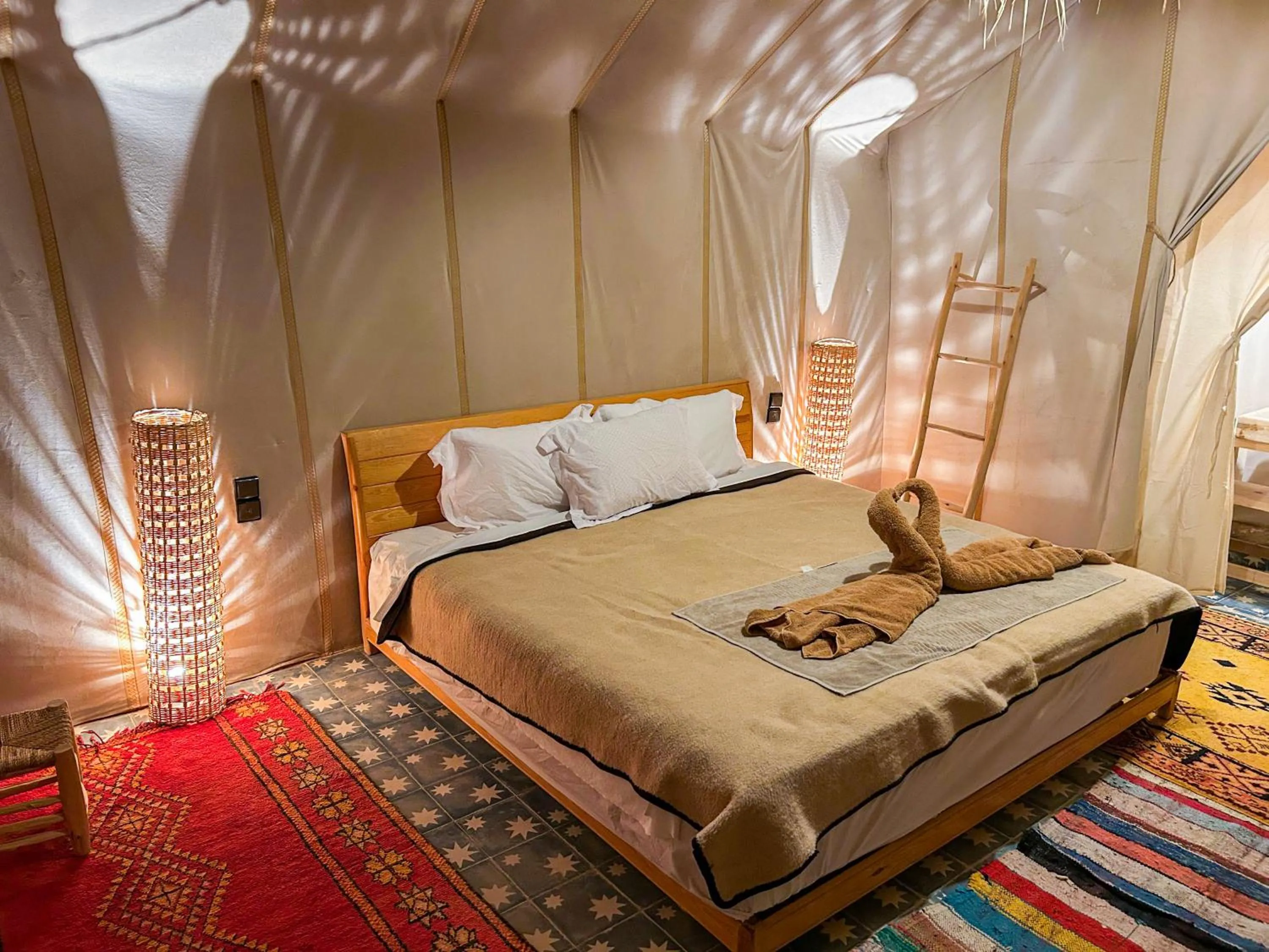 Bed in Jardin Kotori Luxury Camp