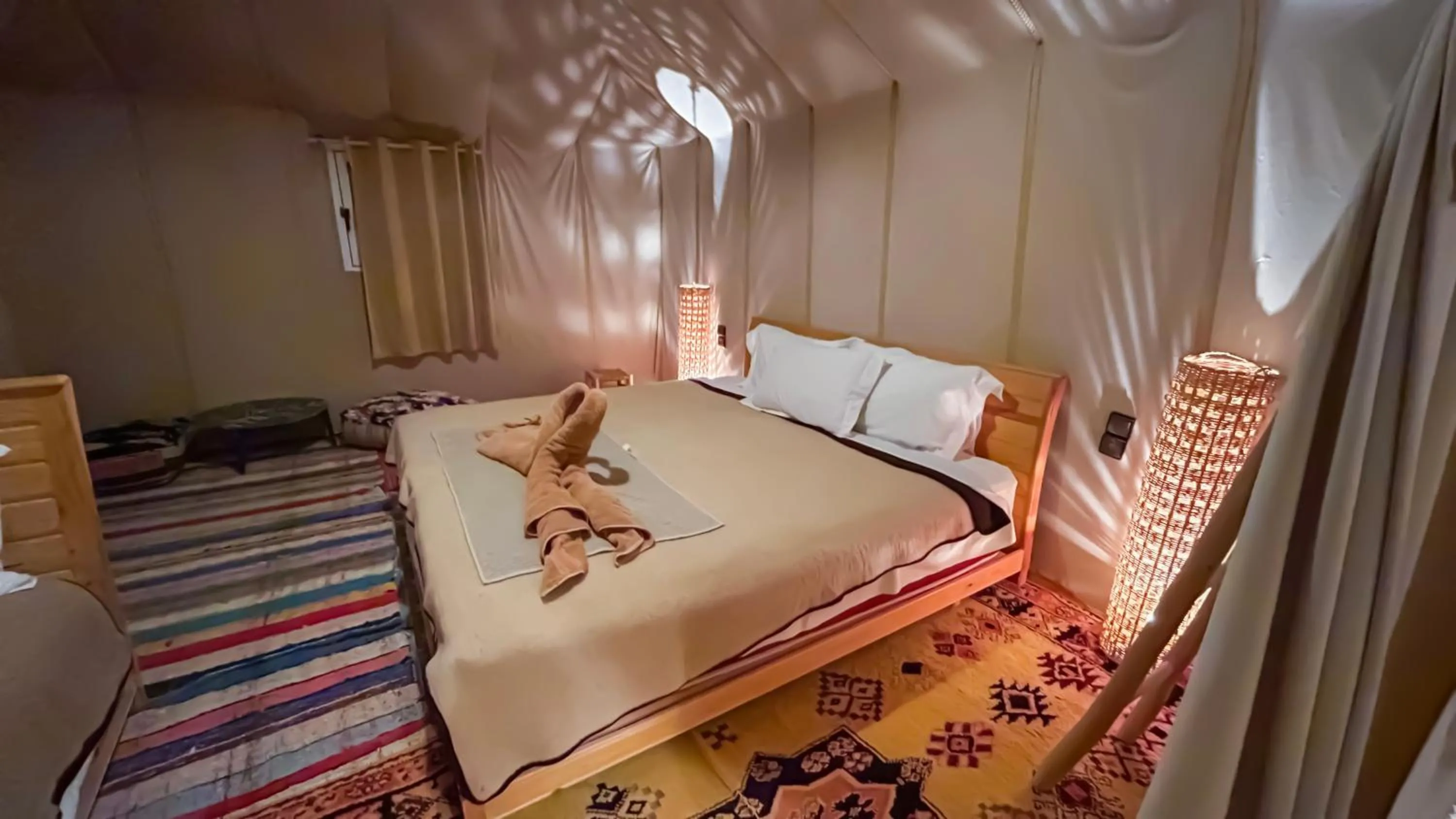 Bed in Jardin Kotori Luxury Camp