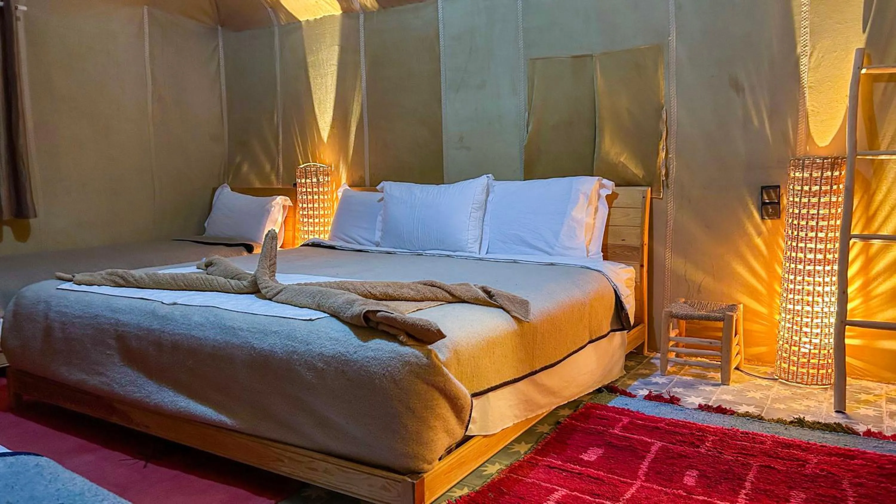 Bed in Jardin Kotori Luxury Camp