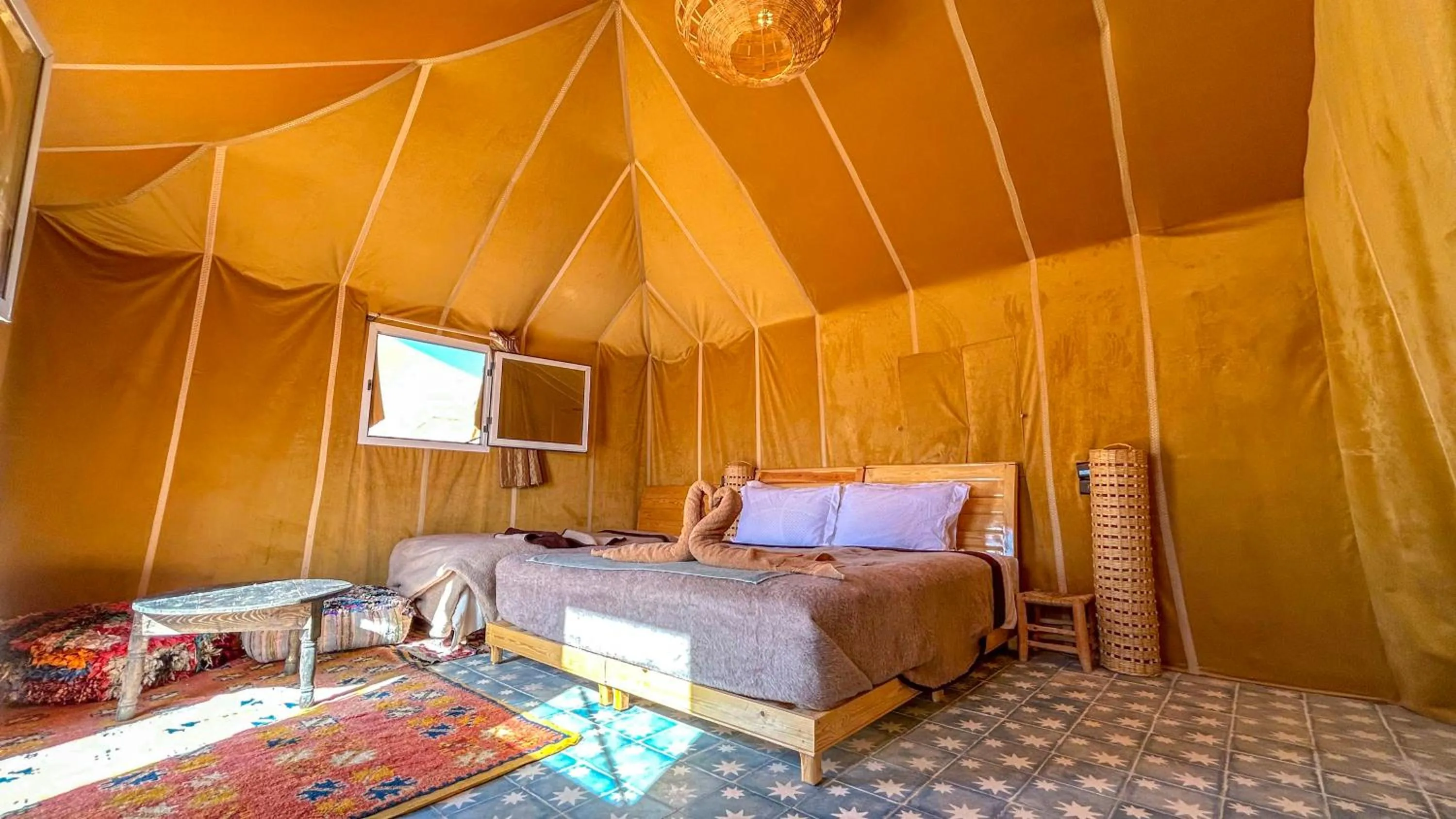 Bed in Jardin Kotori Luxury Camp