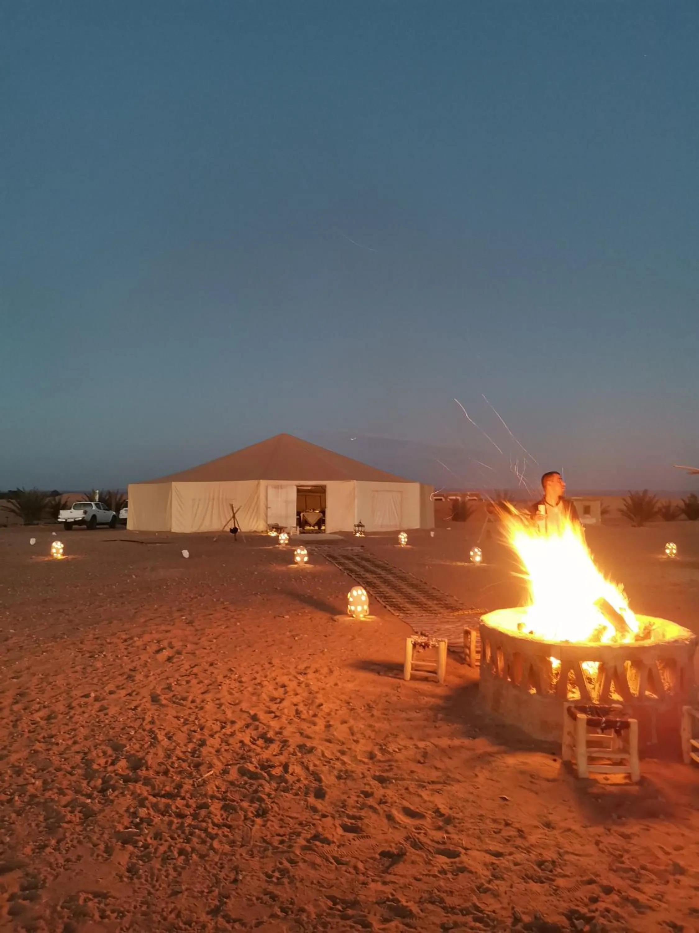 Night in Jardin Kotori Luxury Camp