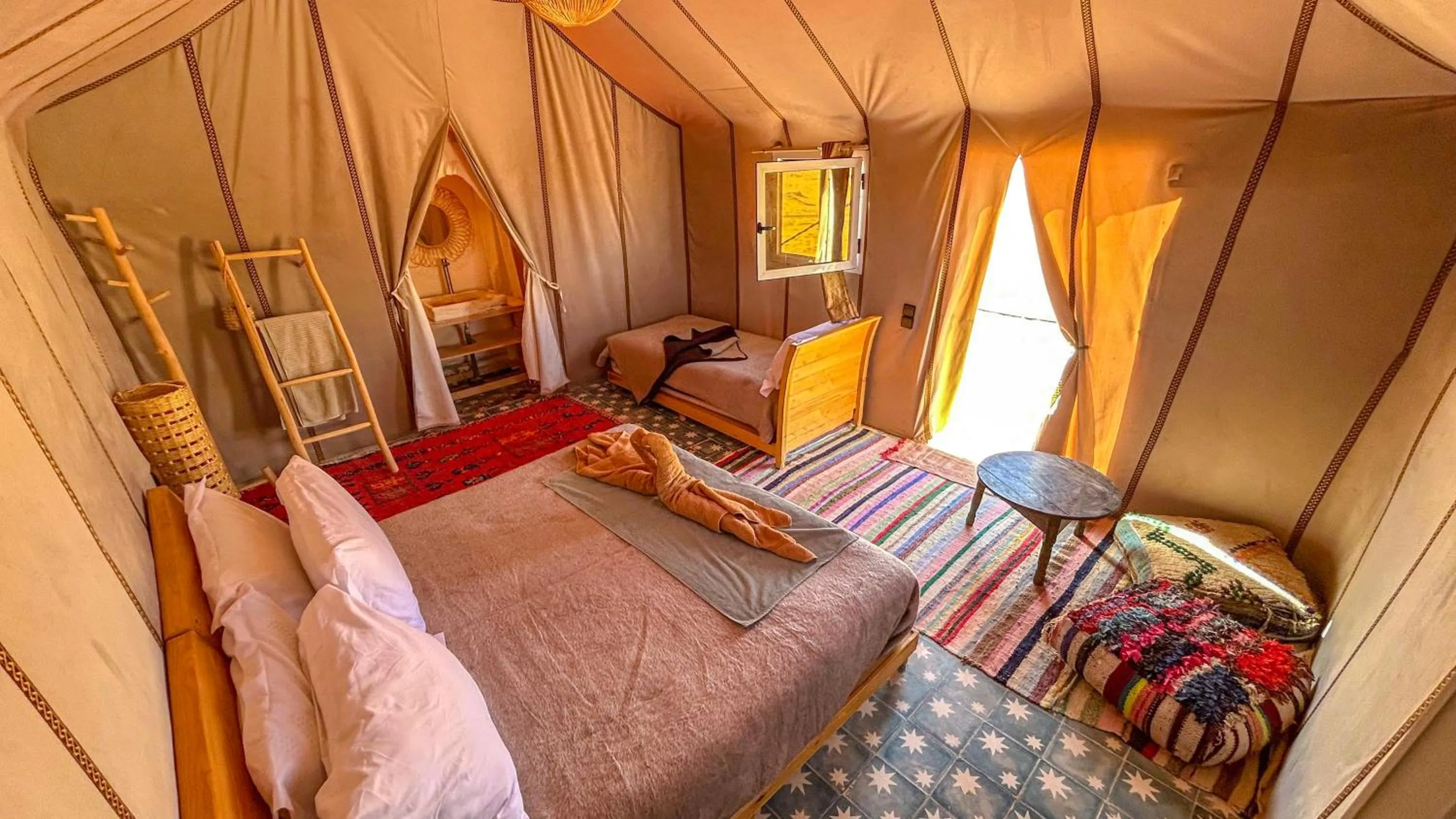 Bed in Jardin Kotori Luxury Camp