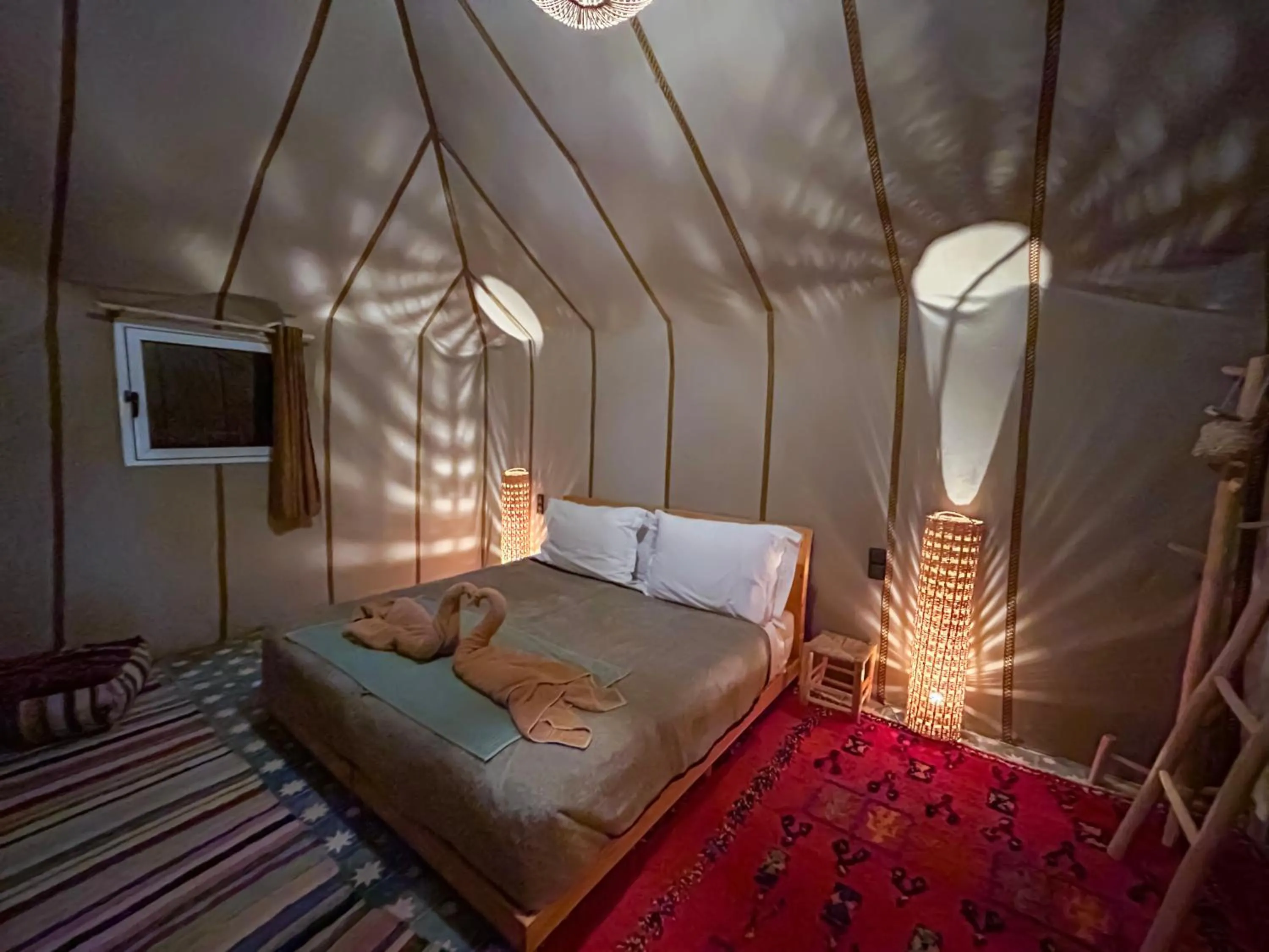 Bed in Jardin Kotori Luxury Camp