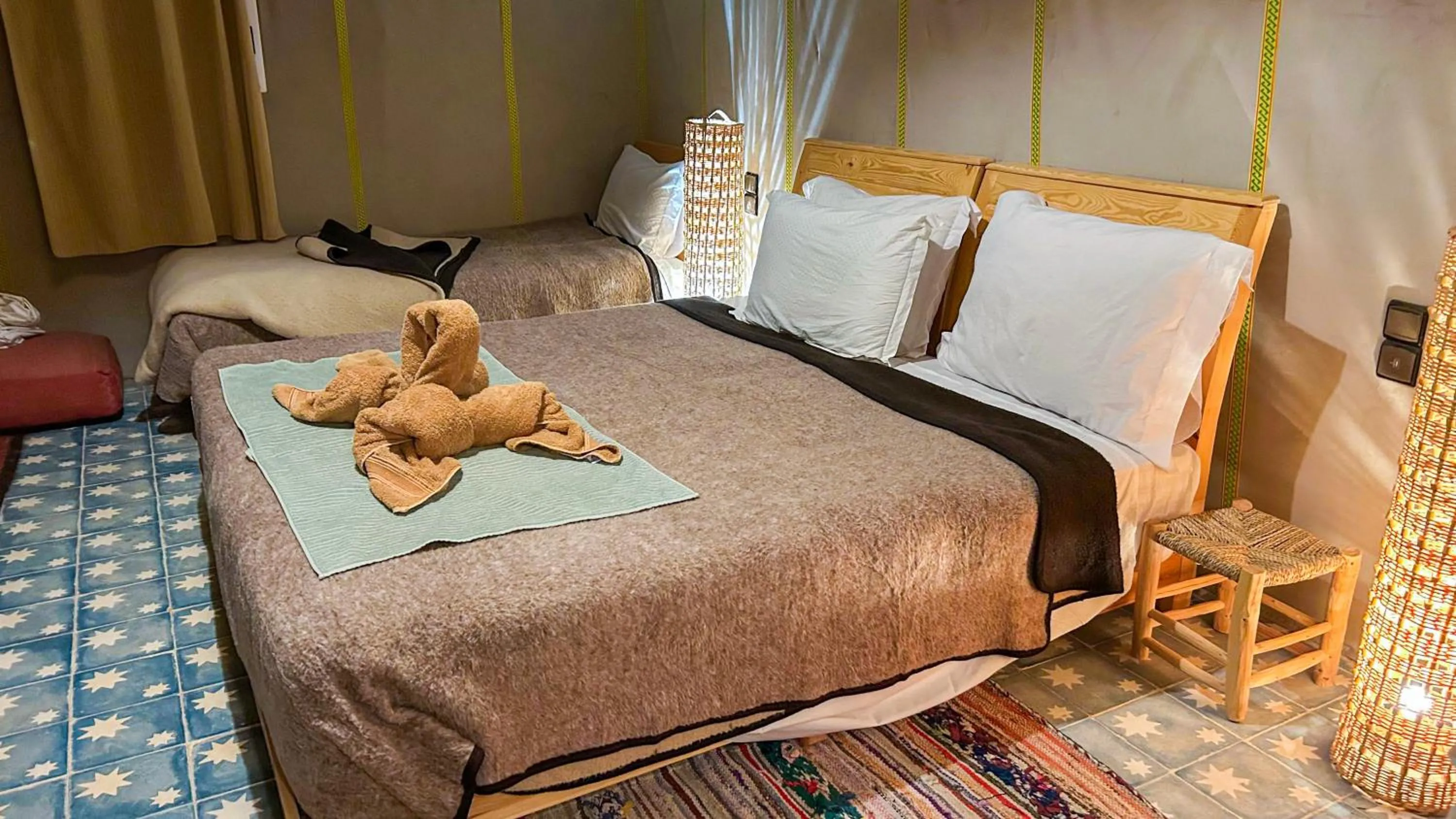 Bed in Jardin Kotori Luxury Camp