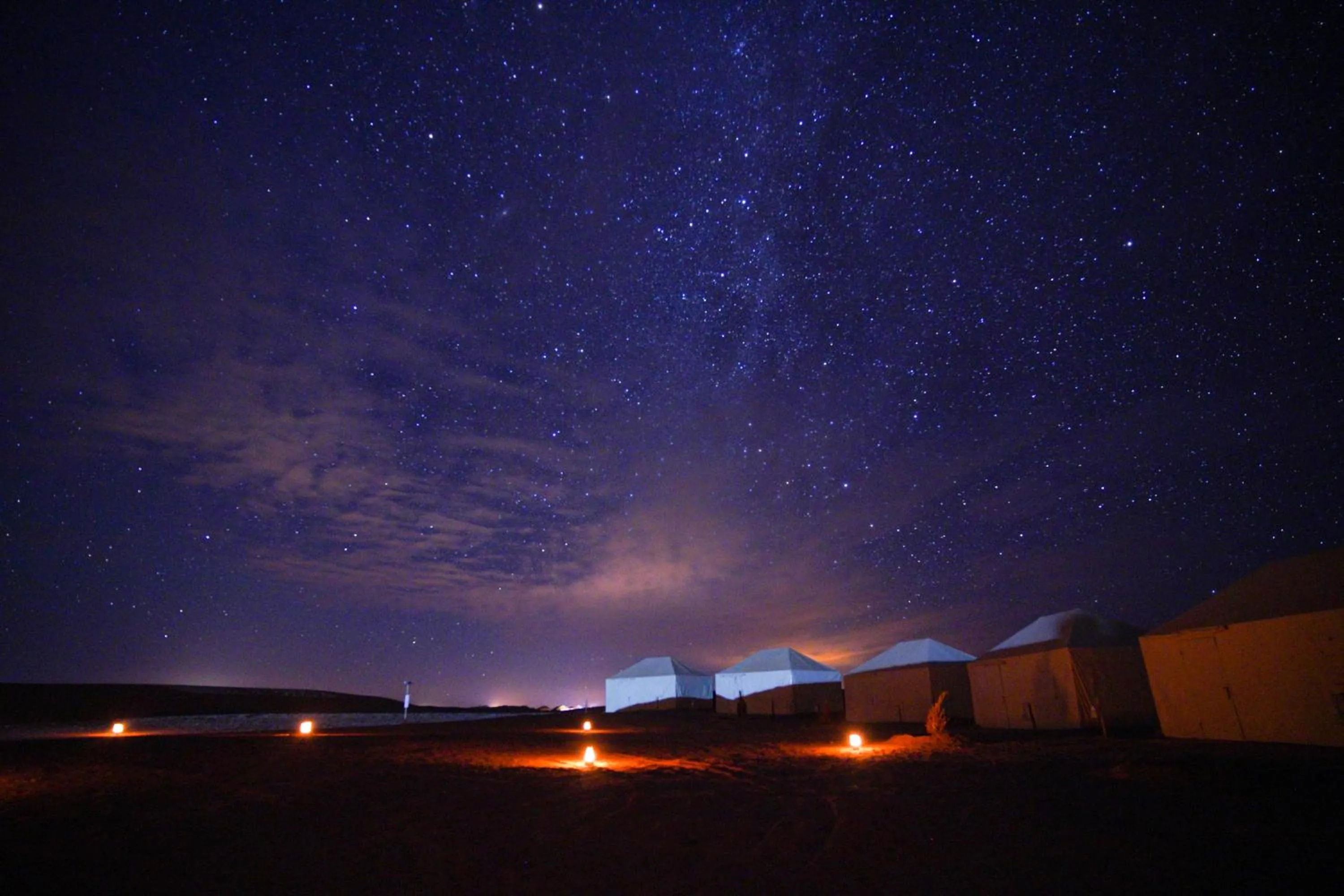 Night in Jardin Kotori Luxury Camp