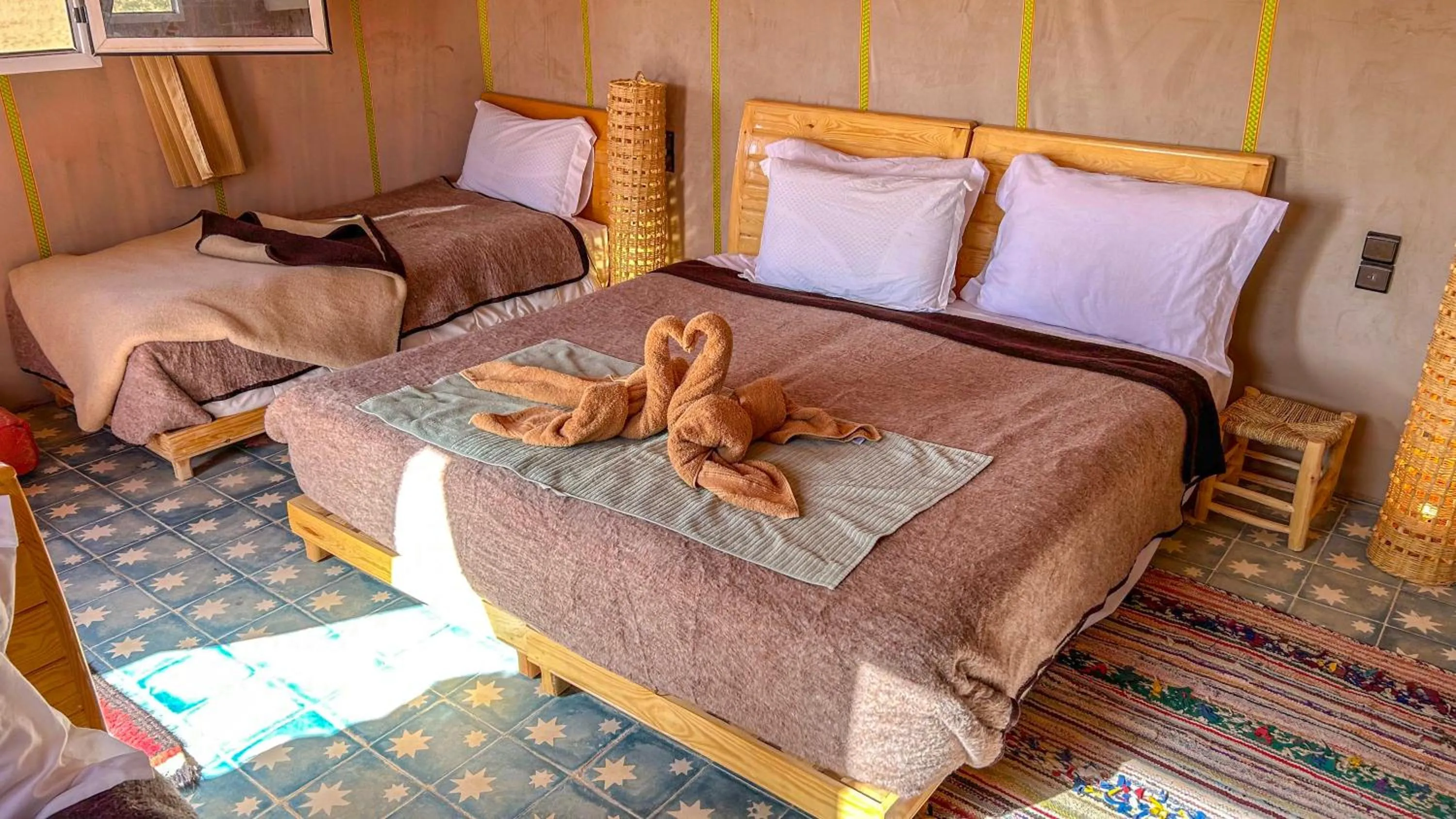 Bed in Jardin Kotori Luxury Camp