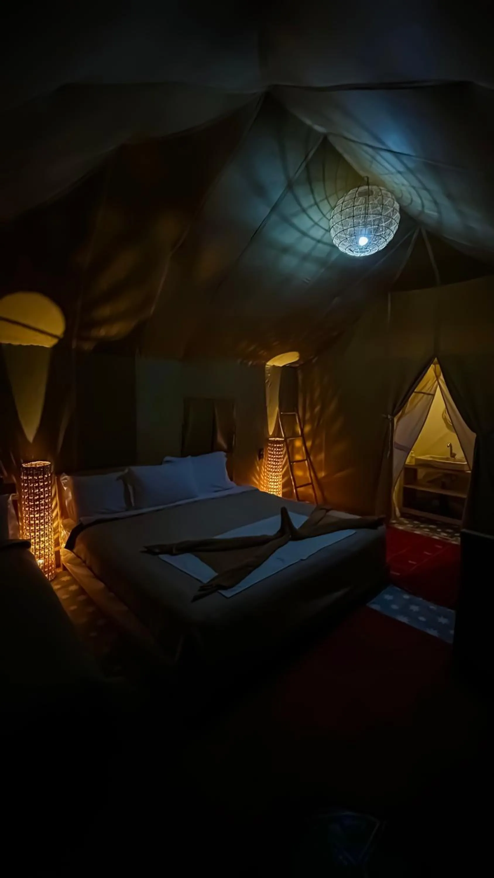 Bed in Jardin Kotori Luxury Camp