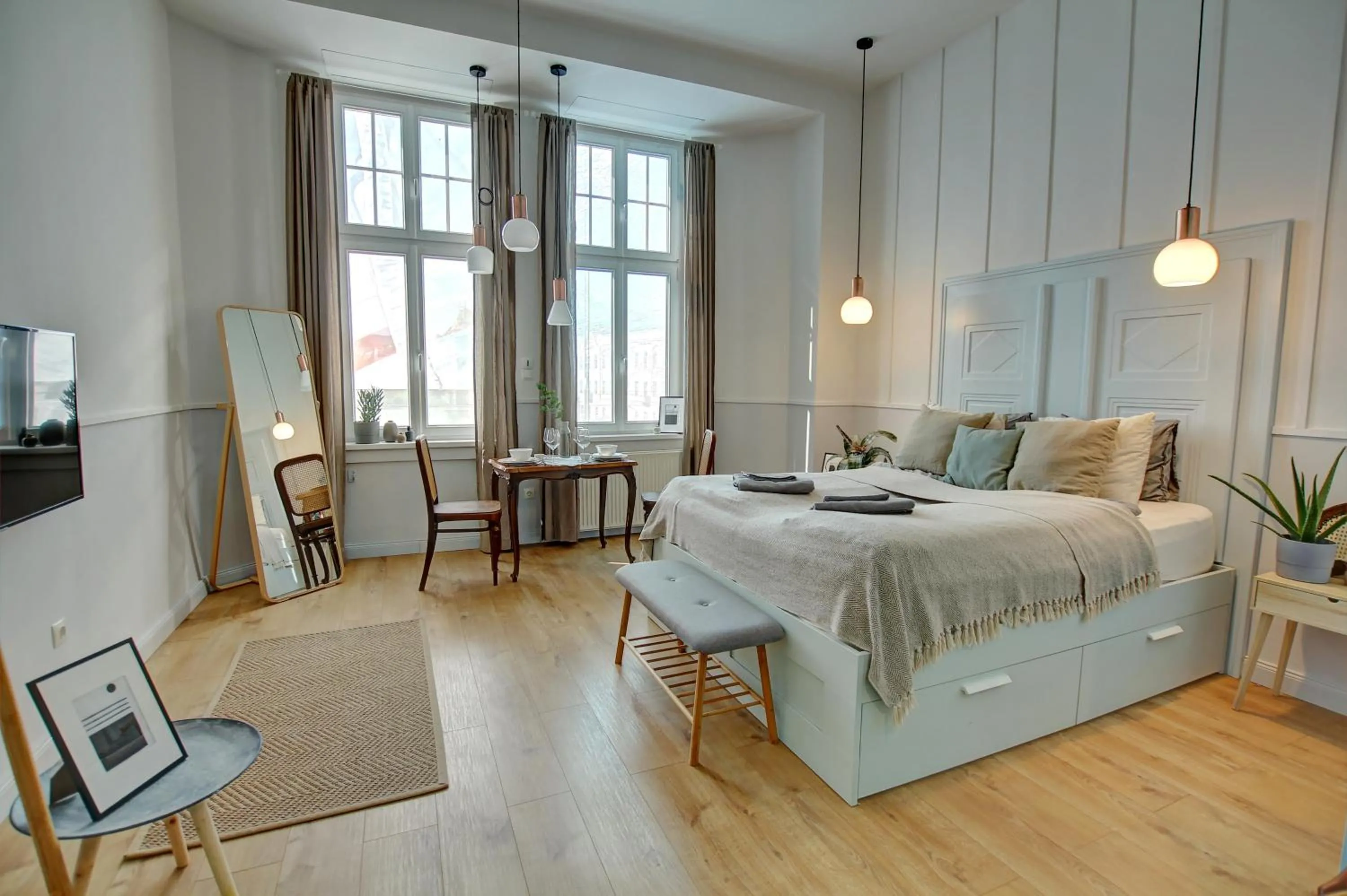 Photo of the whole room, Bed in Gellerico Apartments Deák Square