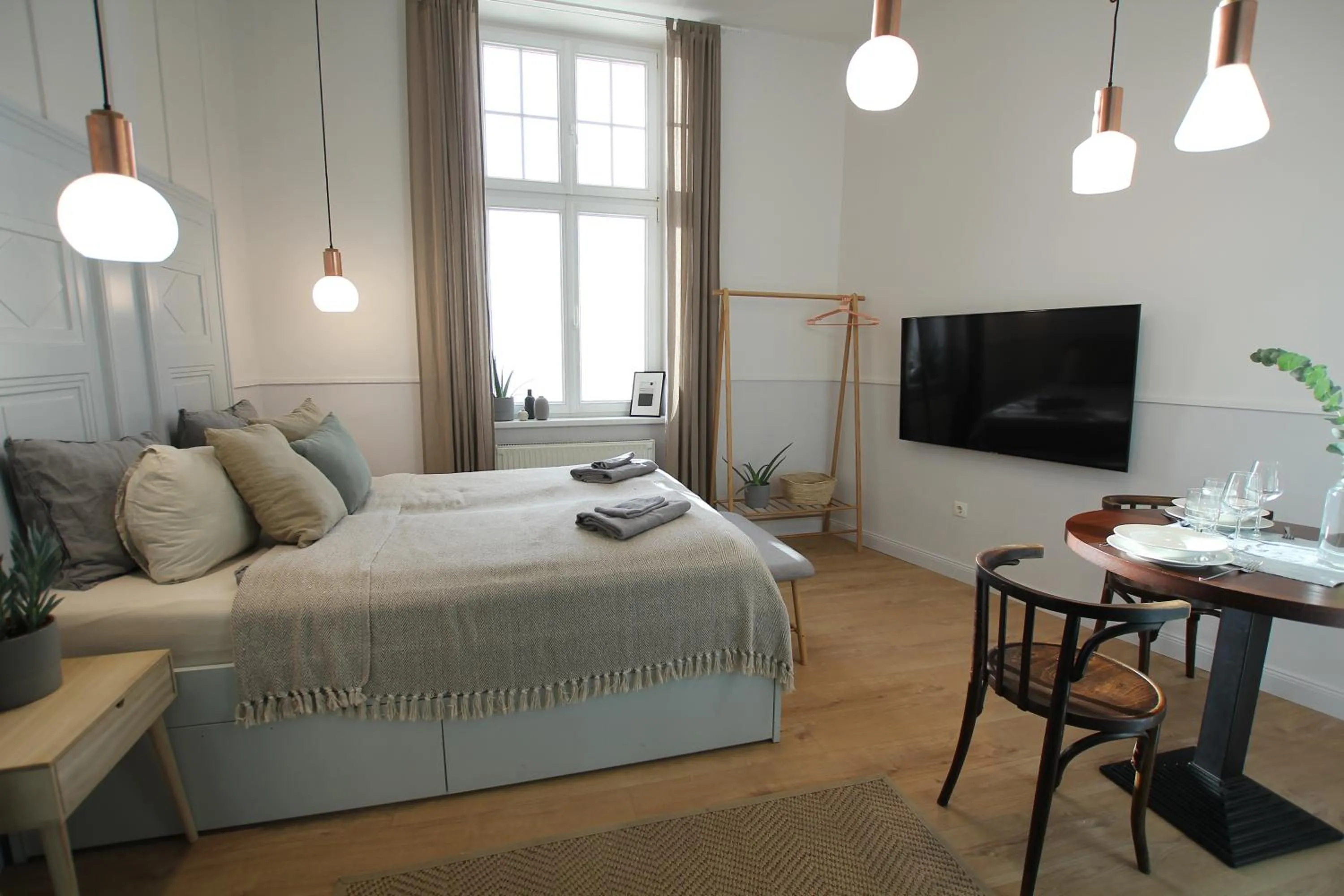 Photo of the whole room, Bed in Gellerico Apartments Deák Square