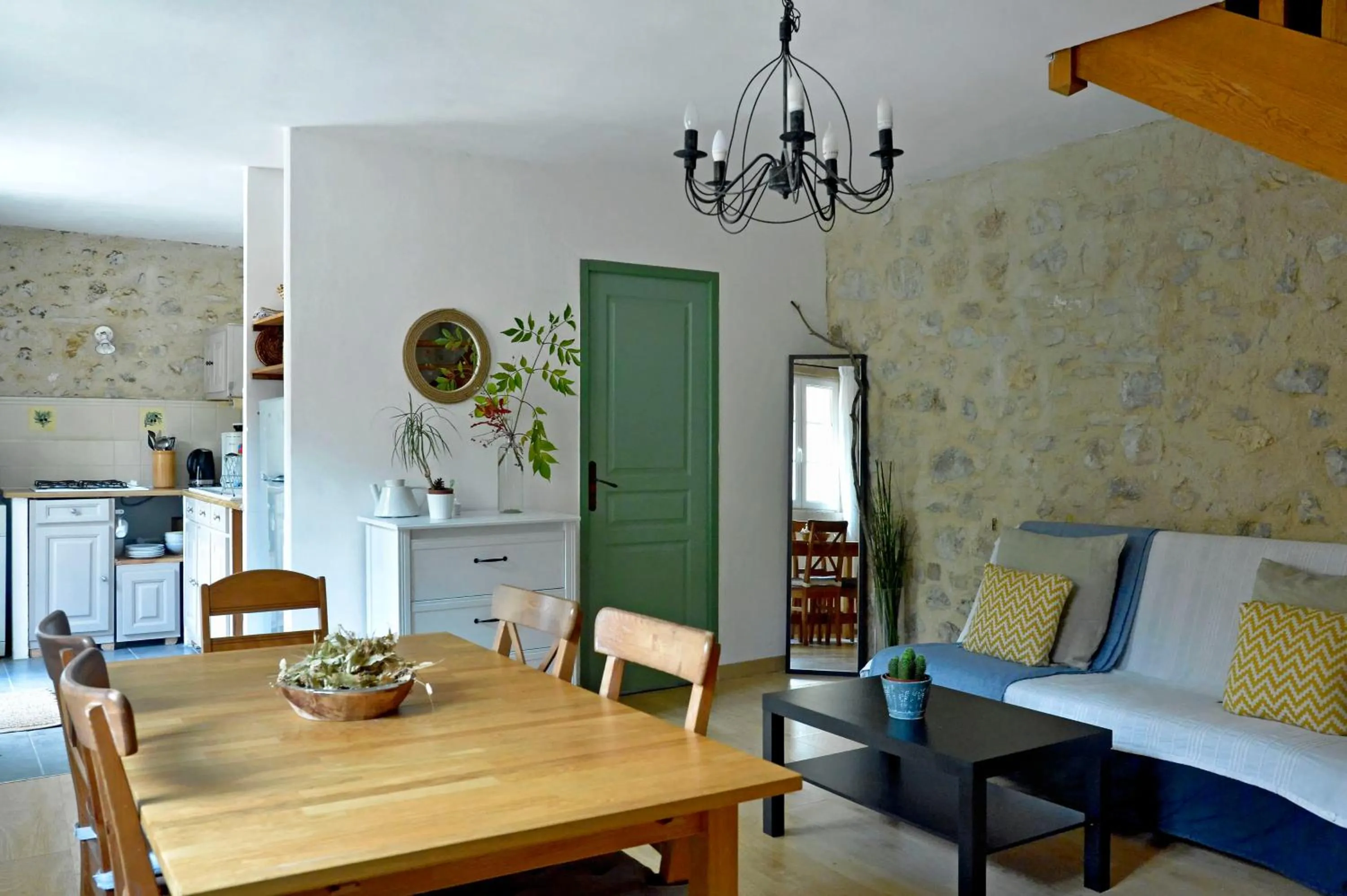 Living room in Malia - Chambres d'hôtes & Gîte