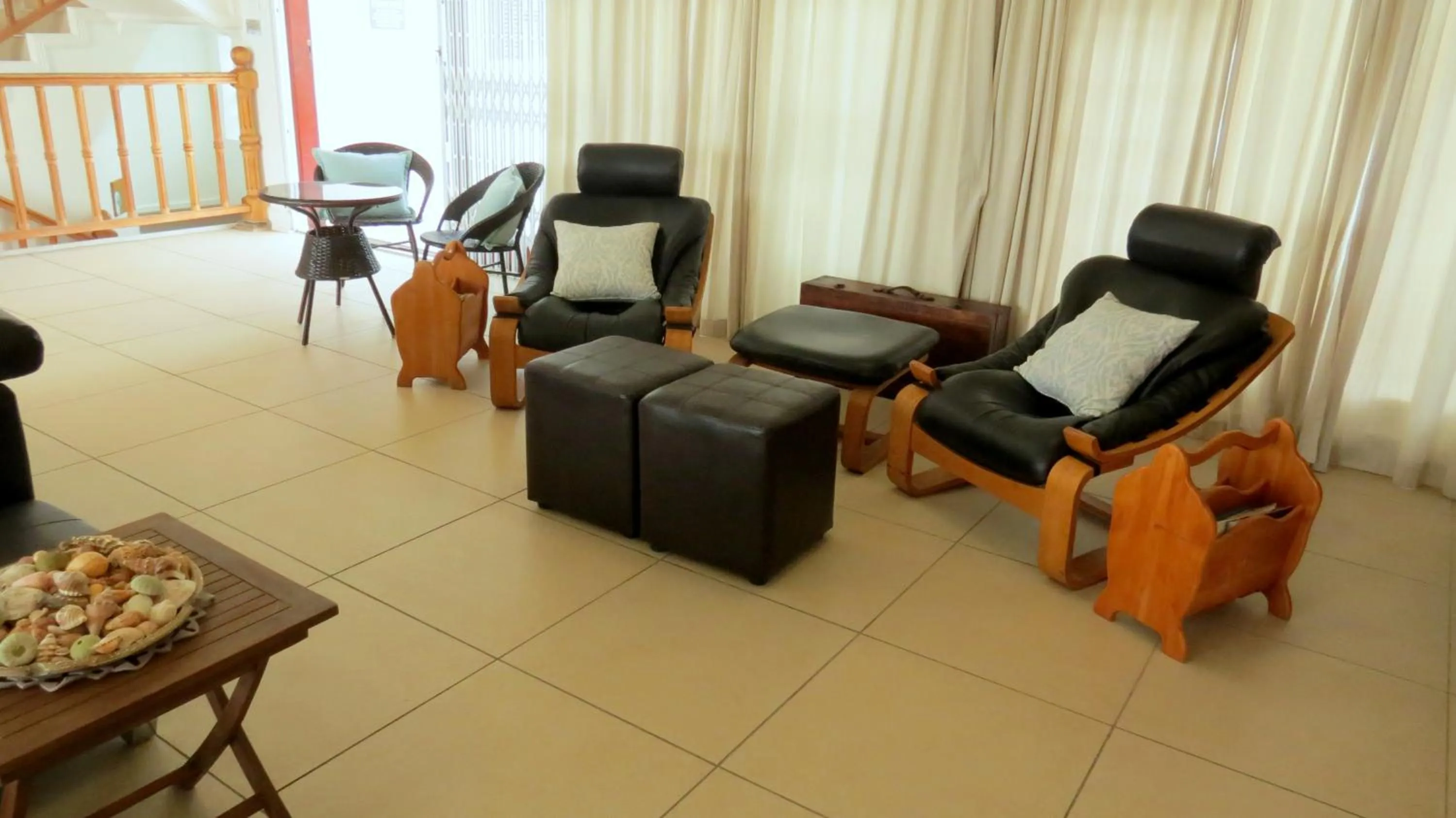 Seating area in The View