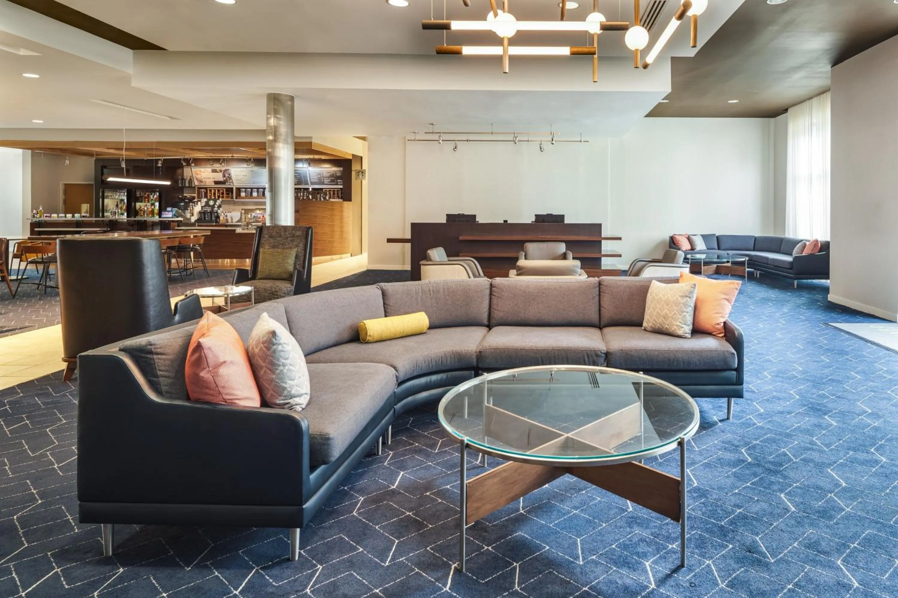 Lobby or reception in Courtyard by Marriott Glassboro Rowan University