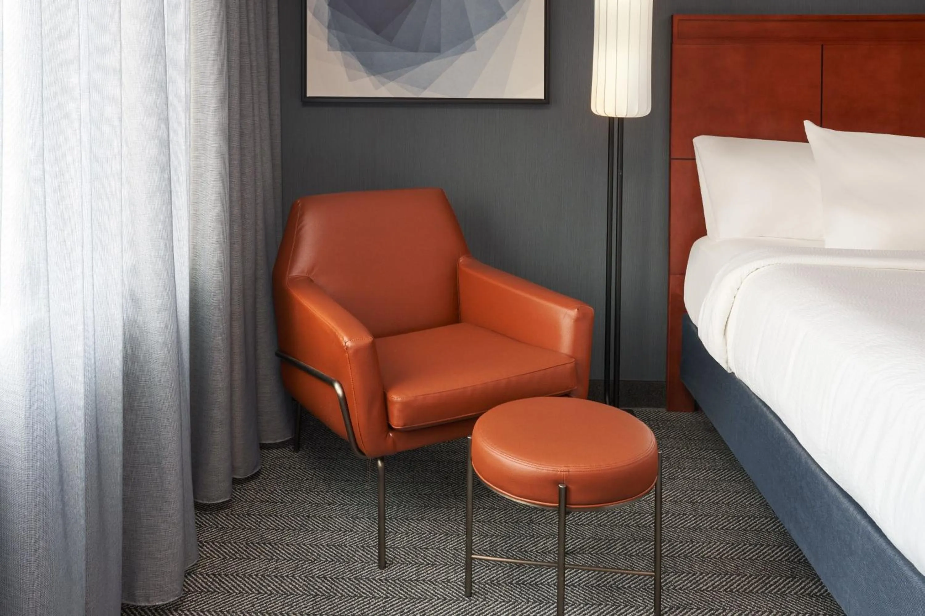 Photo of the whole room, Bed in Courtyard by Marriott Glassboro Rowan University