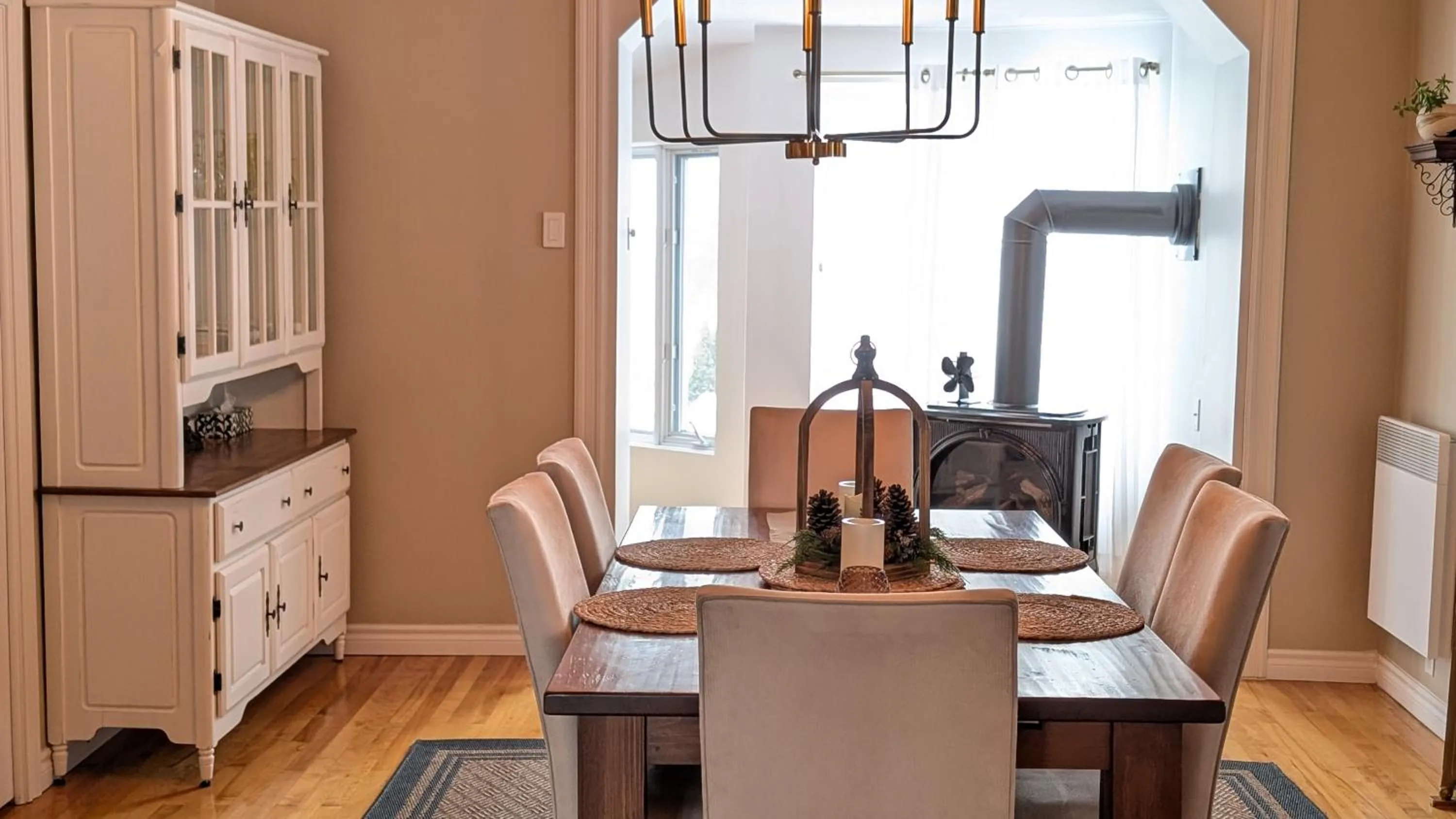 Dining area in La Gentilhommière