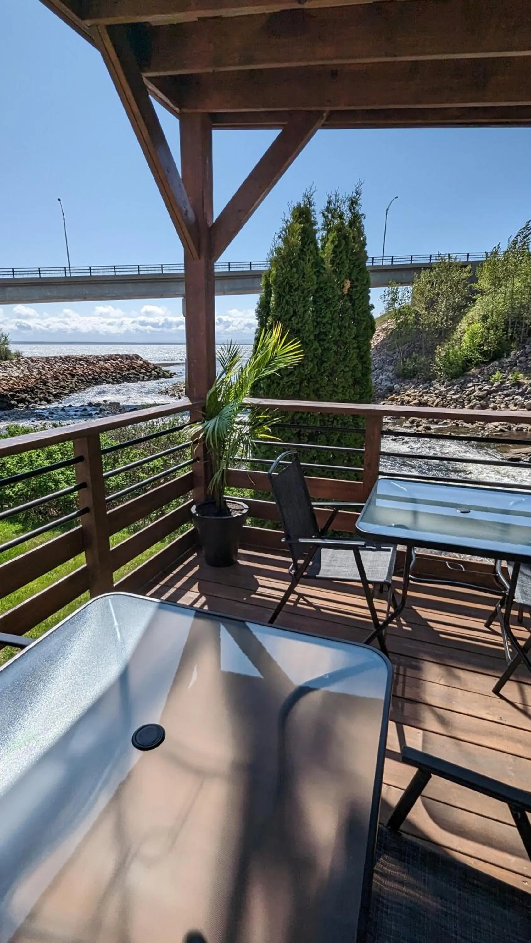 Balcony/Terrace in La Gentilhommière