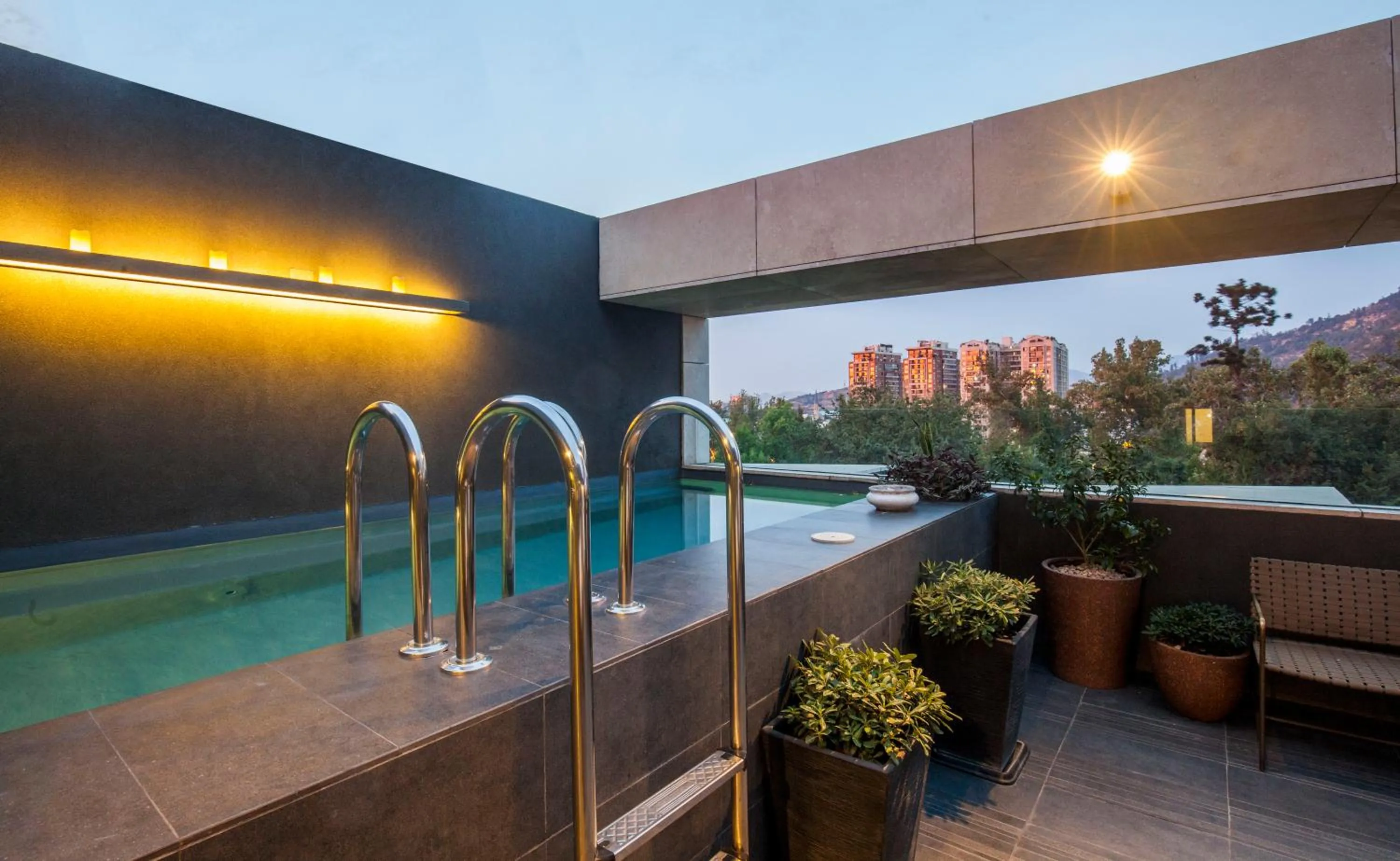 Swimming pool in Hotel Ismael