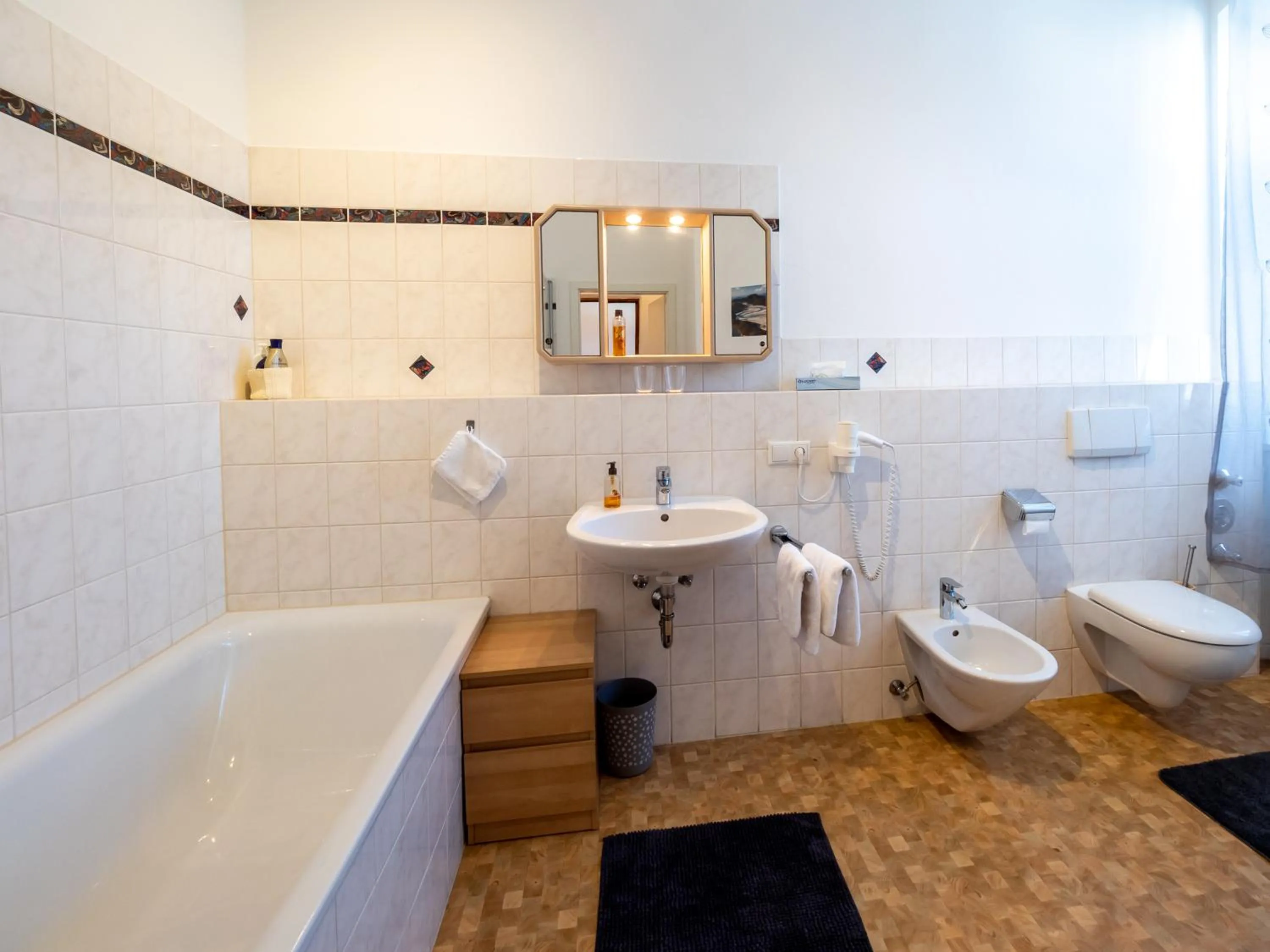 Bathroom in B-EATHOUSE Eventhotel & Gasthof zur Post