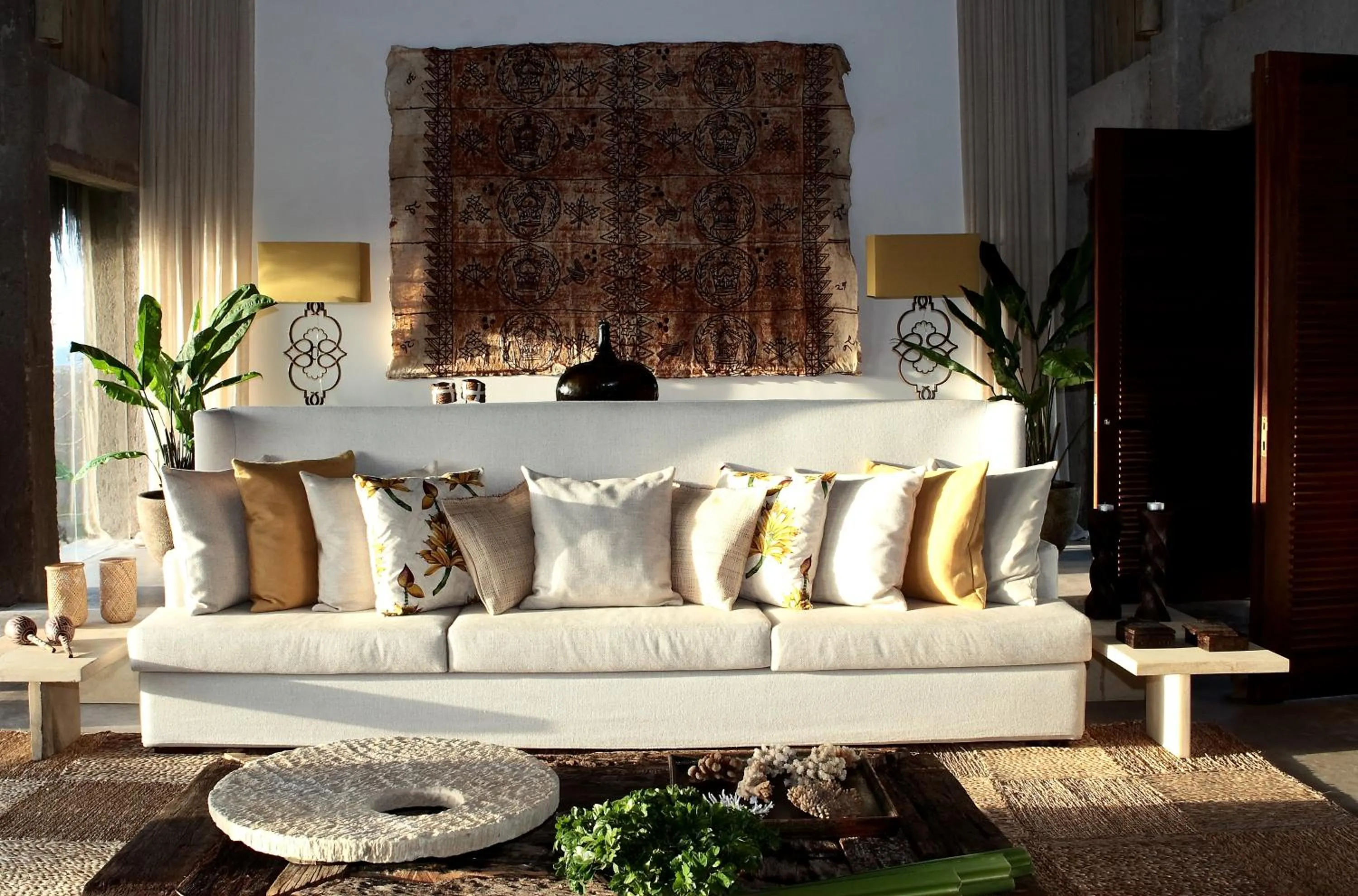 Seating area in Kenoa Exclusive Beach Spa & Resort