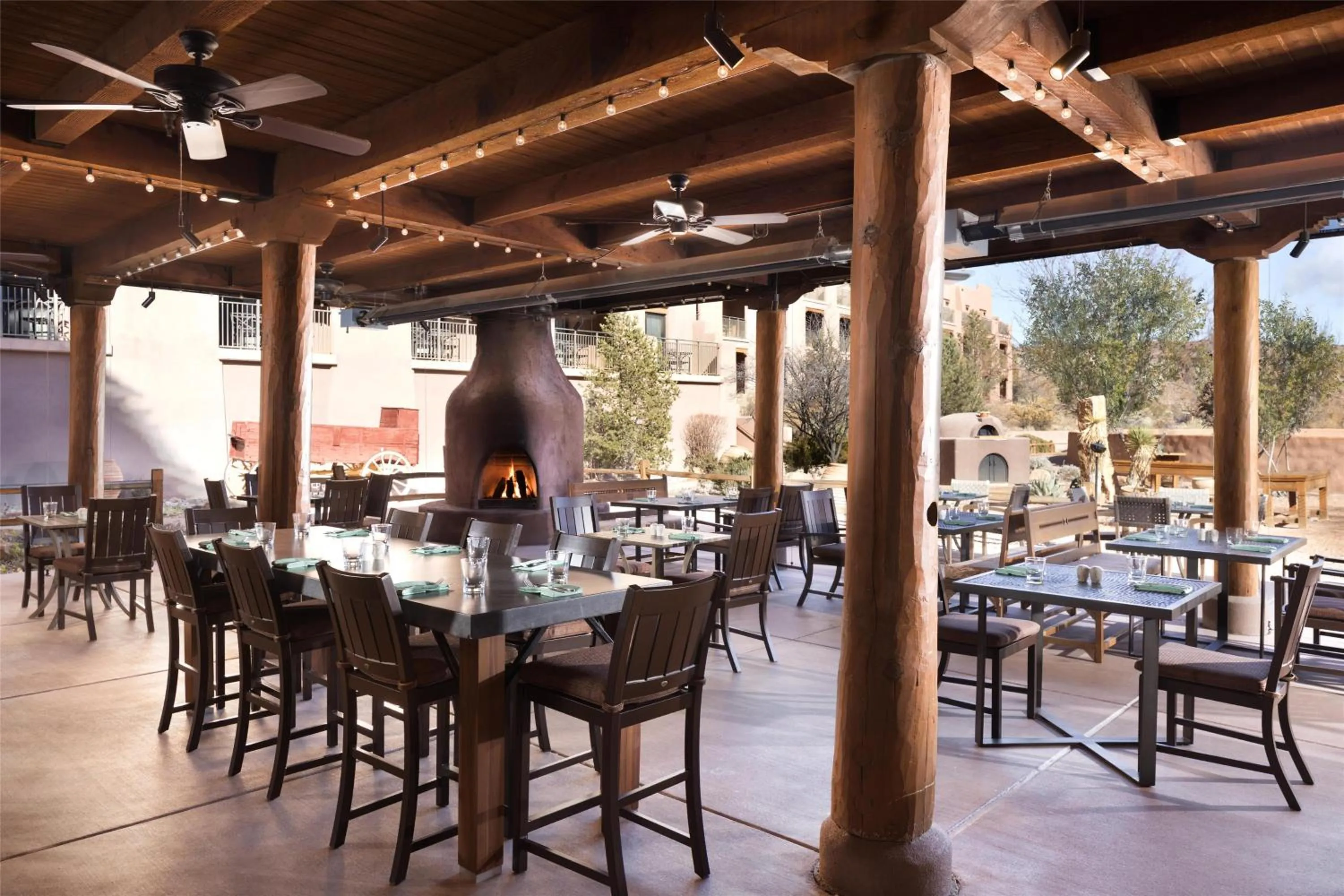 Restaurant/places to eat in Hyatt Regency Tamaya South Santa Fe