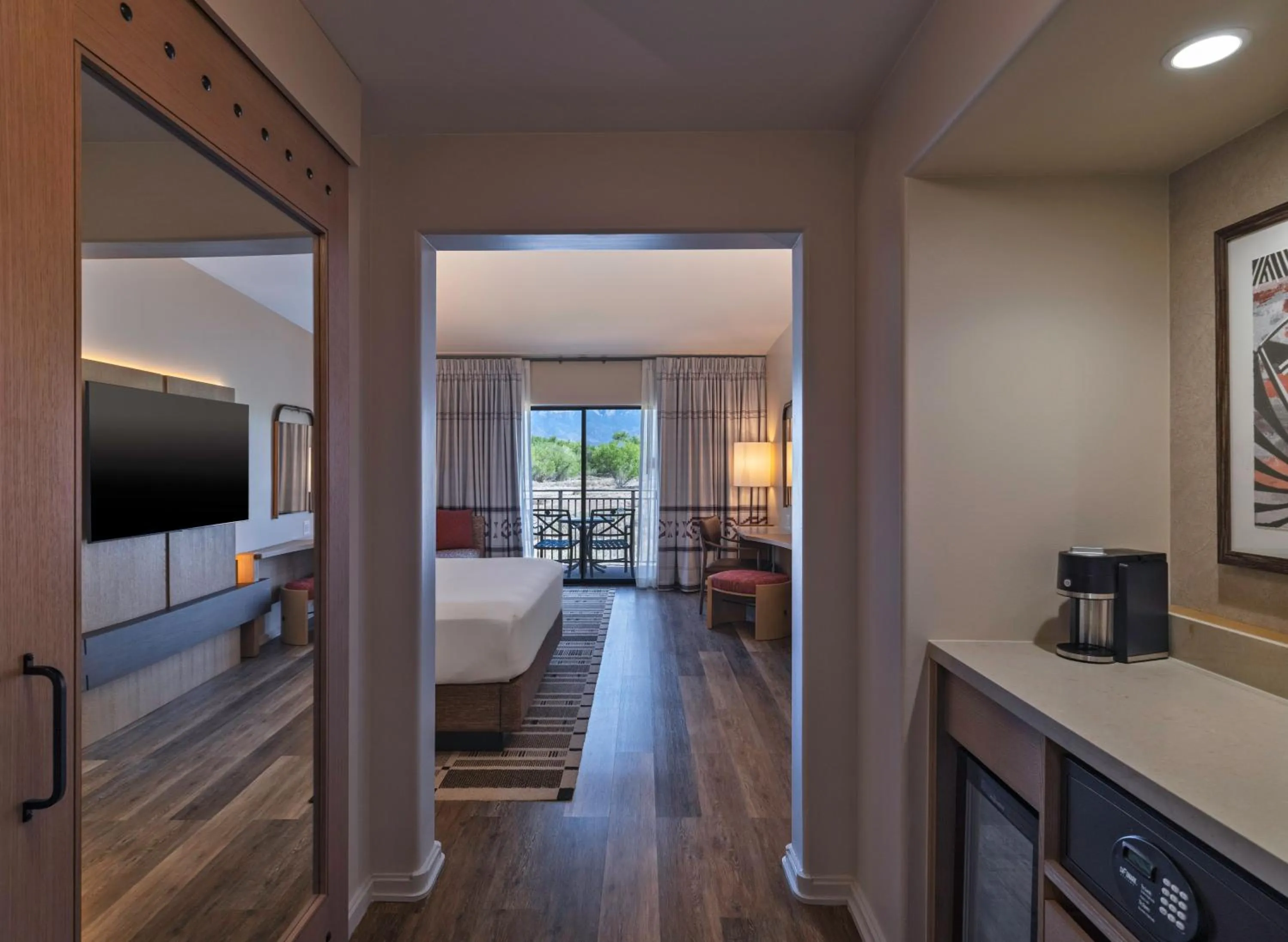 Bed in Hyatt Regency Tamaya South Santa Fe