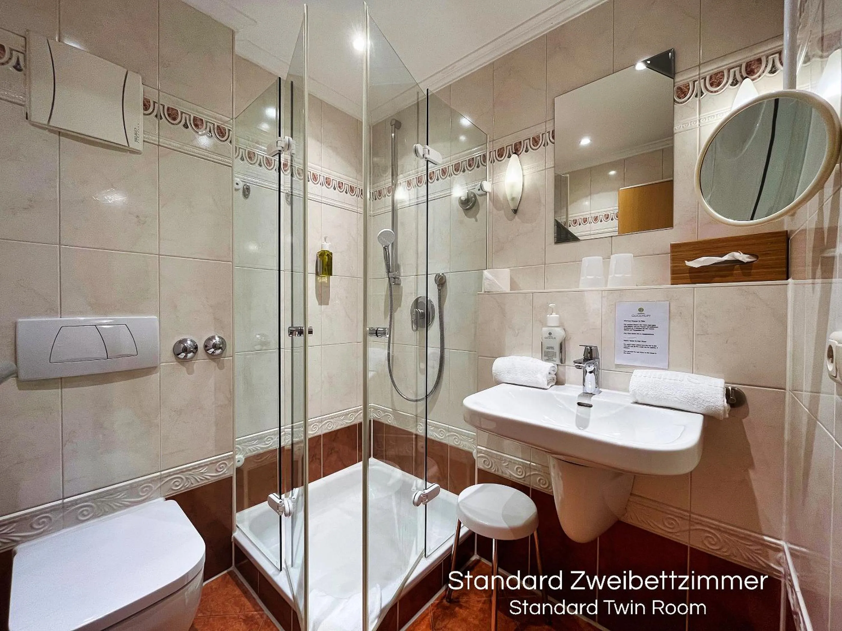 Bathroom in Landhotel Guglhupf