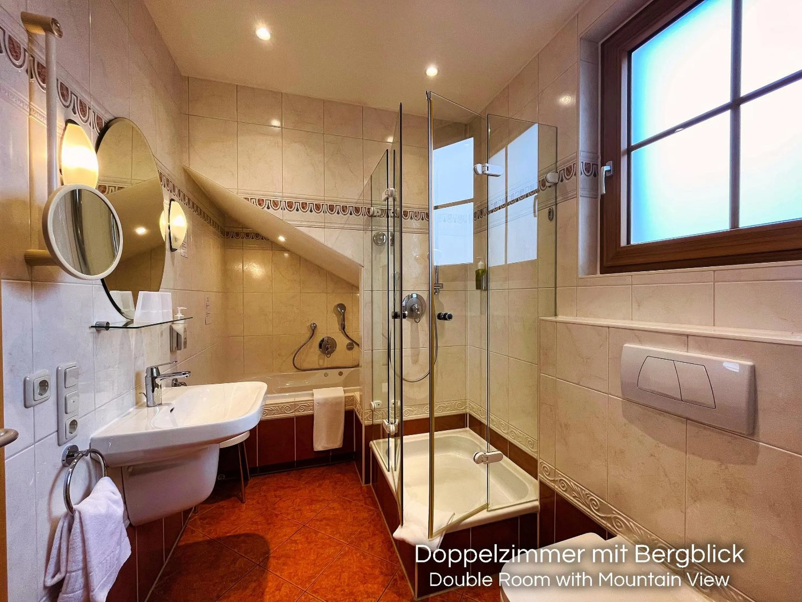 Bathroom in Landhotel Guglhupf