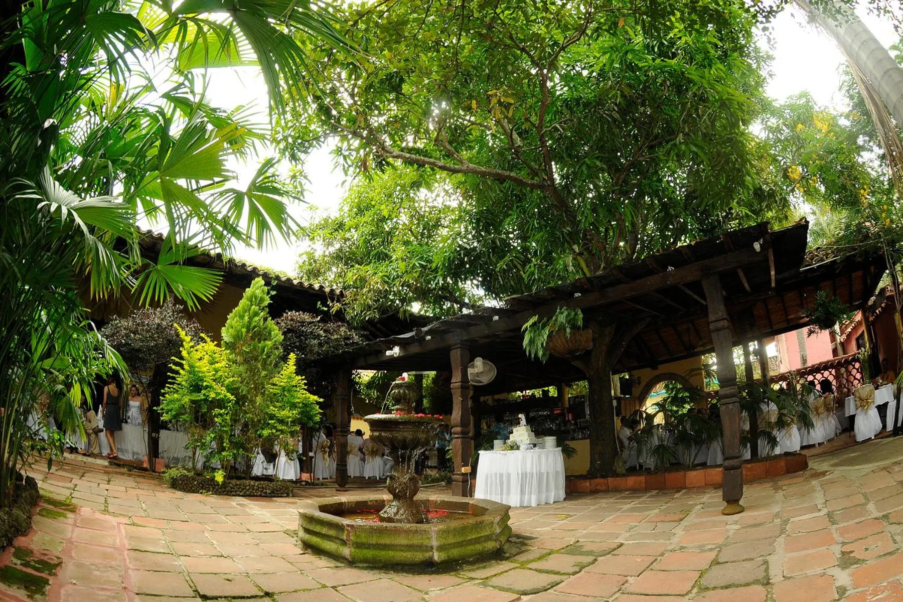 Garden in Casa Hotel Guaracú