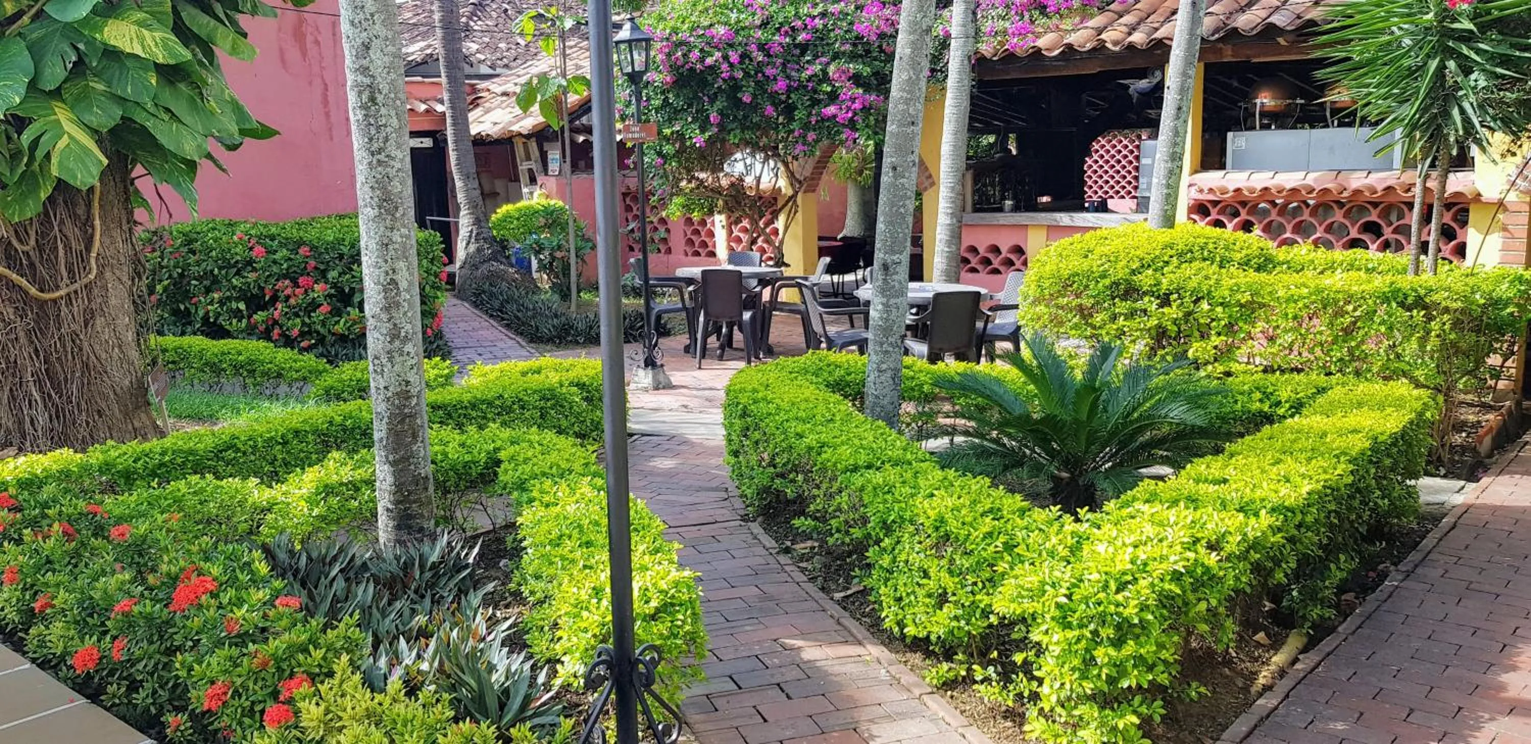 Garden in Casa Hotel Guaracú