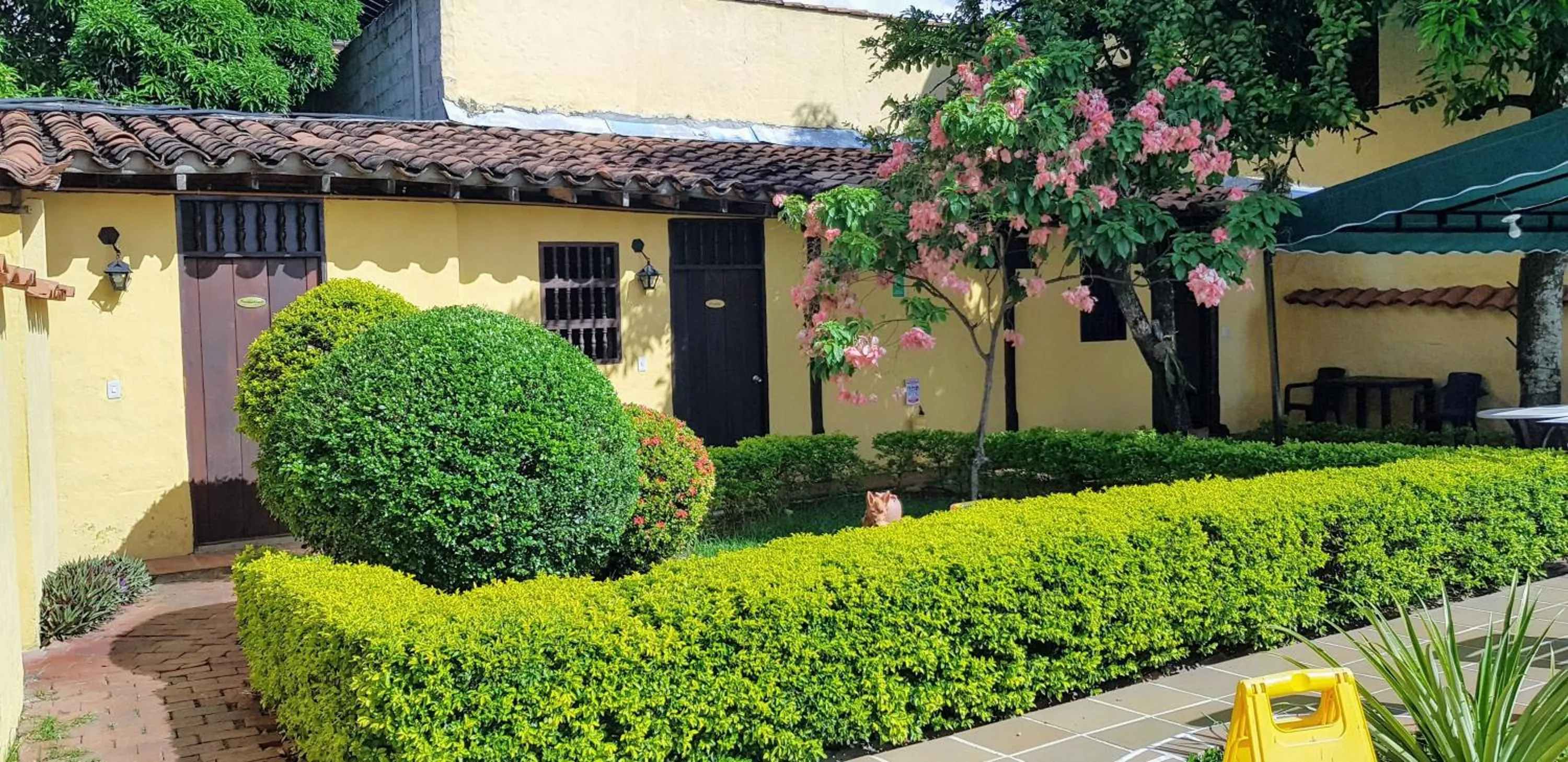 Garden in Casa Hotel Guaracú