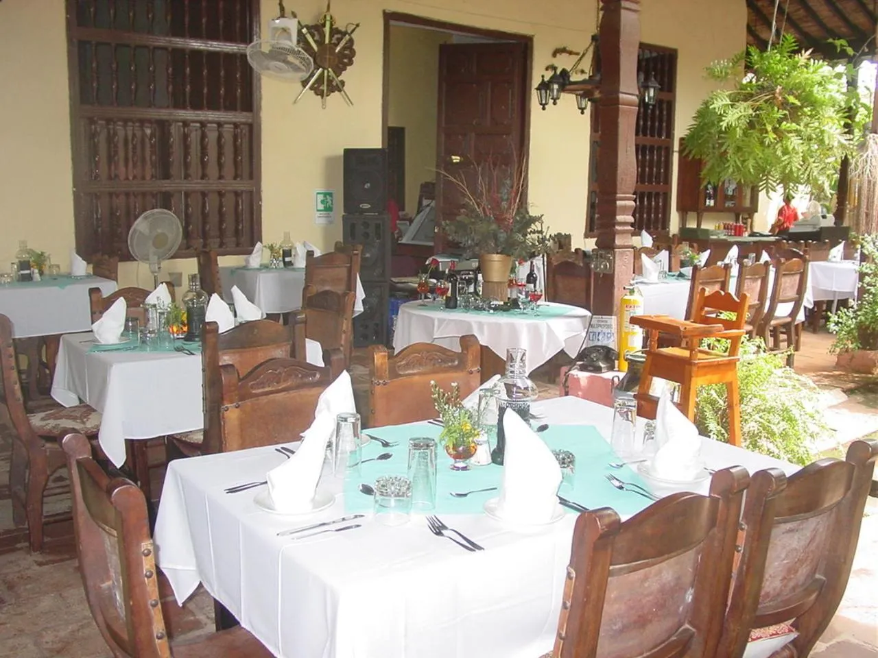 Restaurant/places to eat in Casa Hotel Guaracú