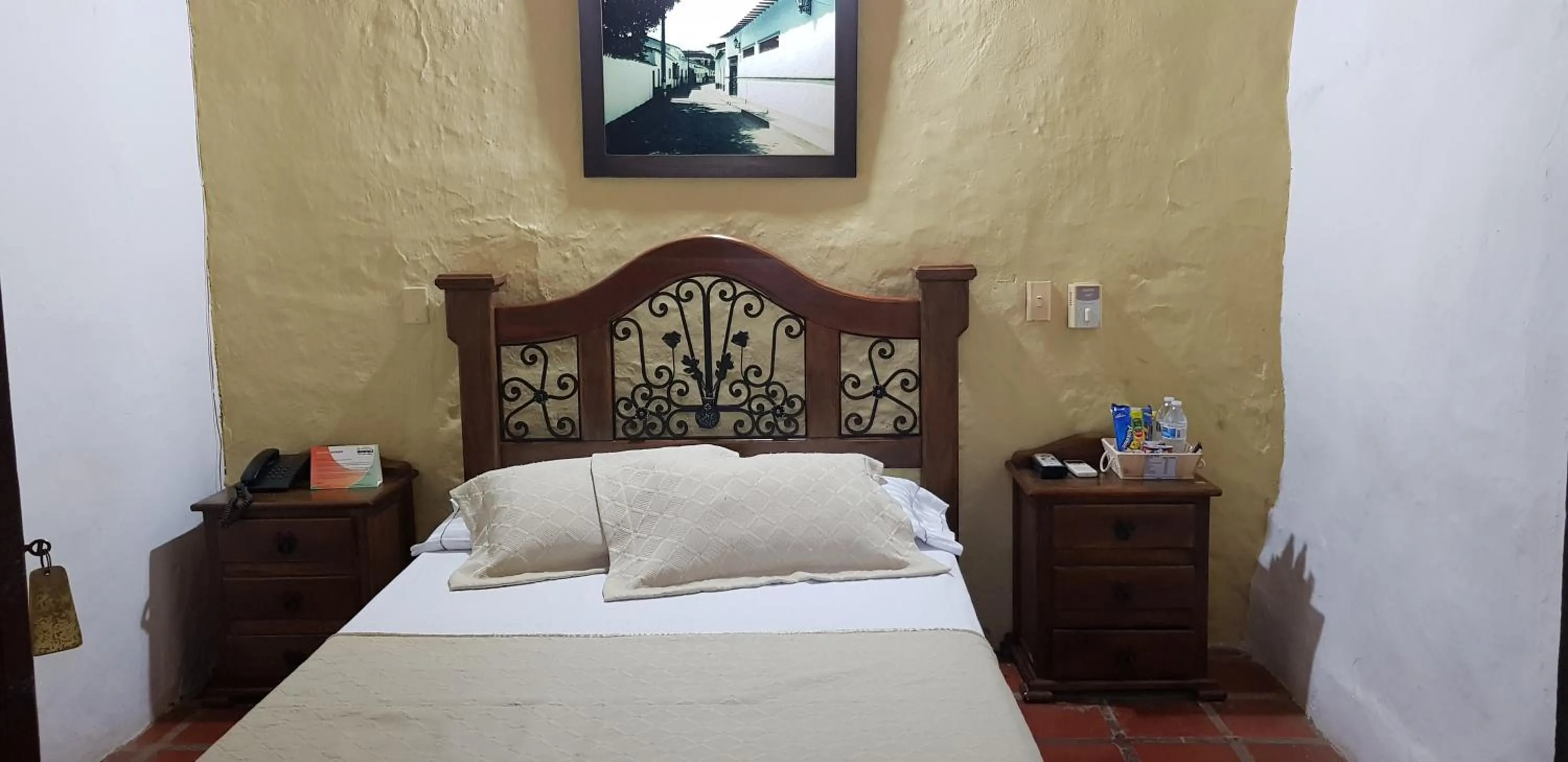 Bed in Casa Hotel Guaracú