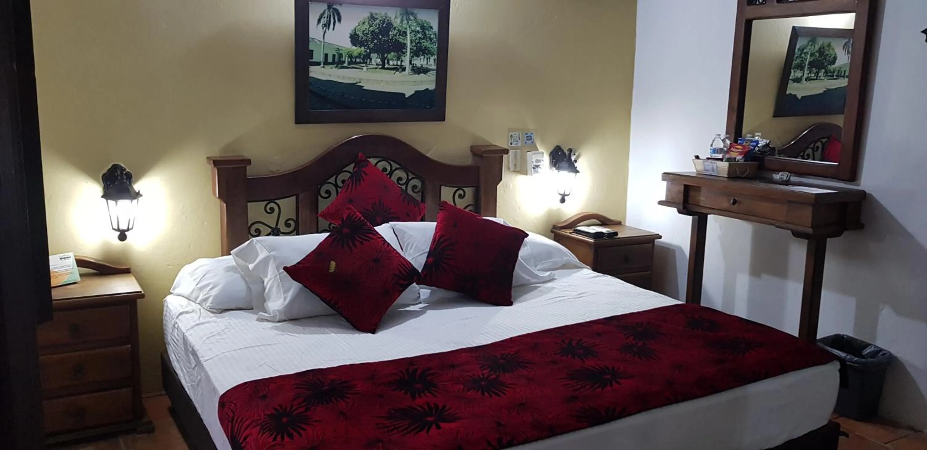 Bed in Casa Hotel Guaracú