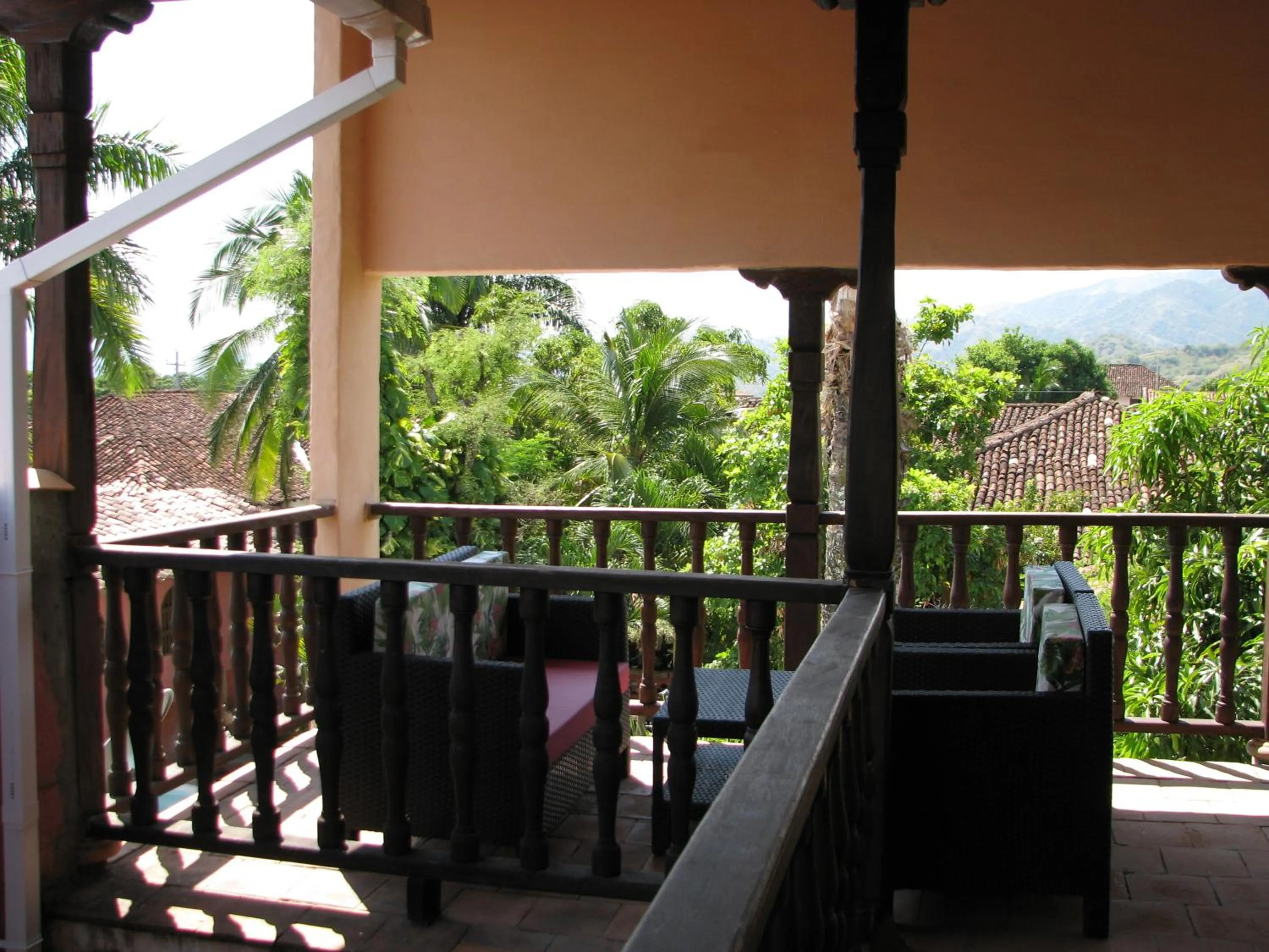 Balcony/Terrace in Casa Hotel Guaracú