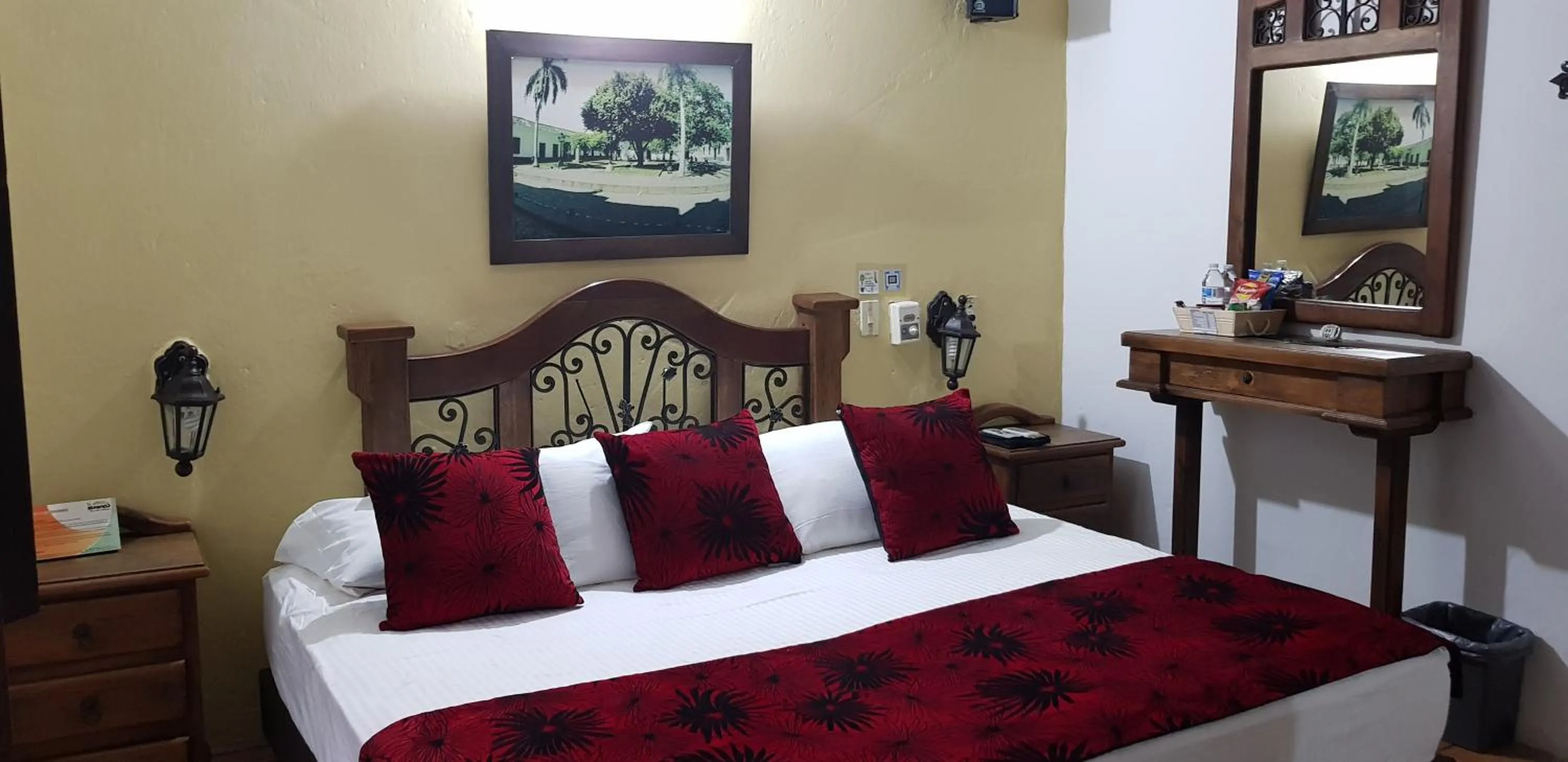 Bed in Casa Hotel Guaracú