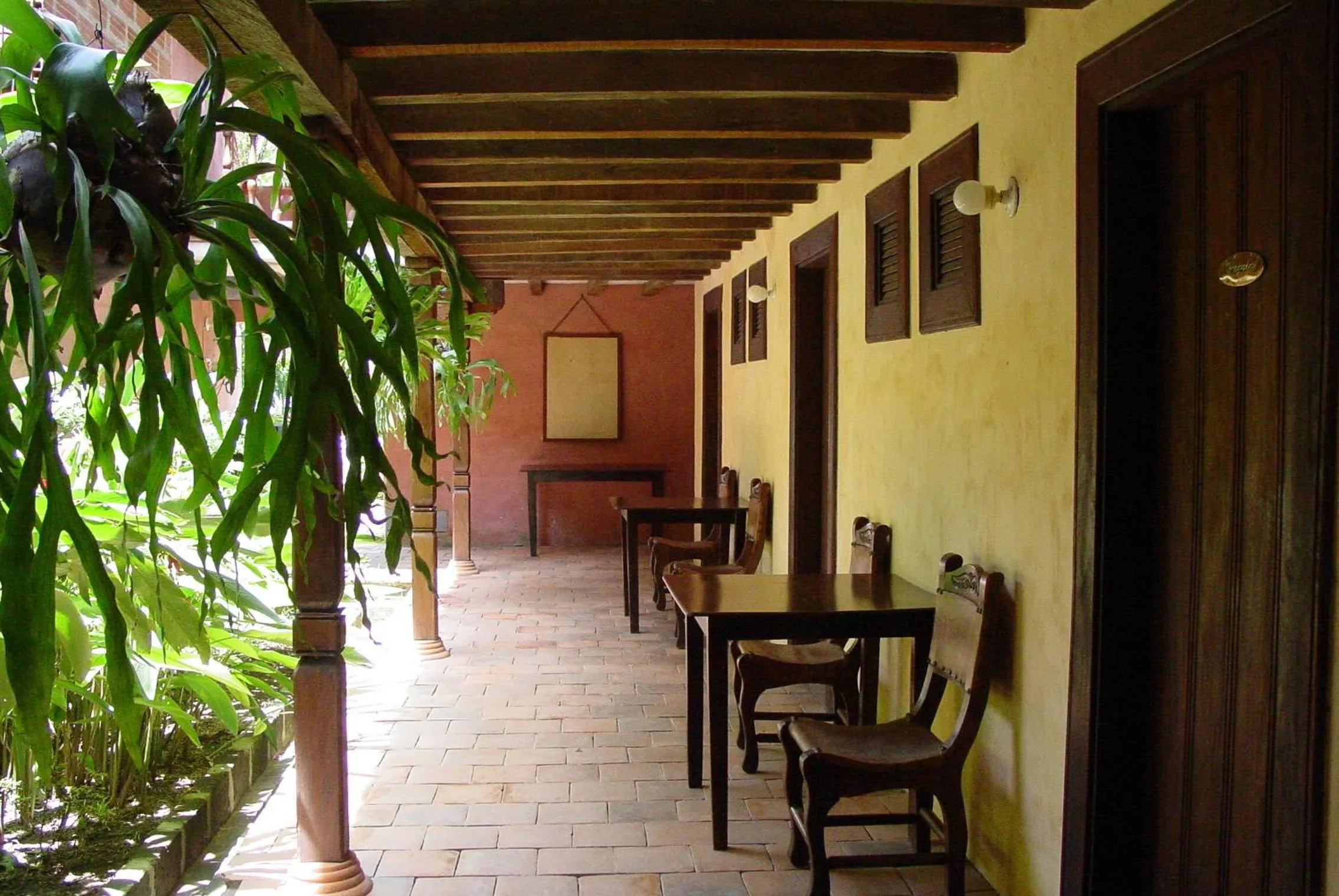 Patio in Casa Hotel Guaracú