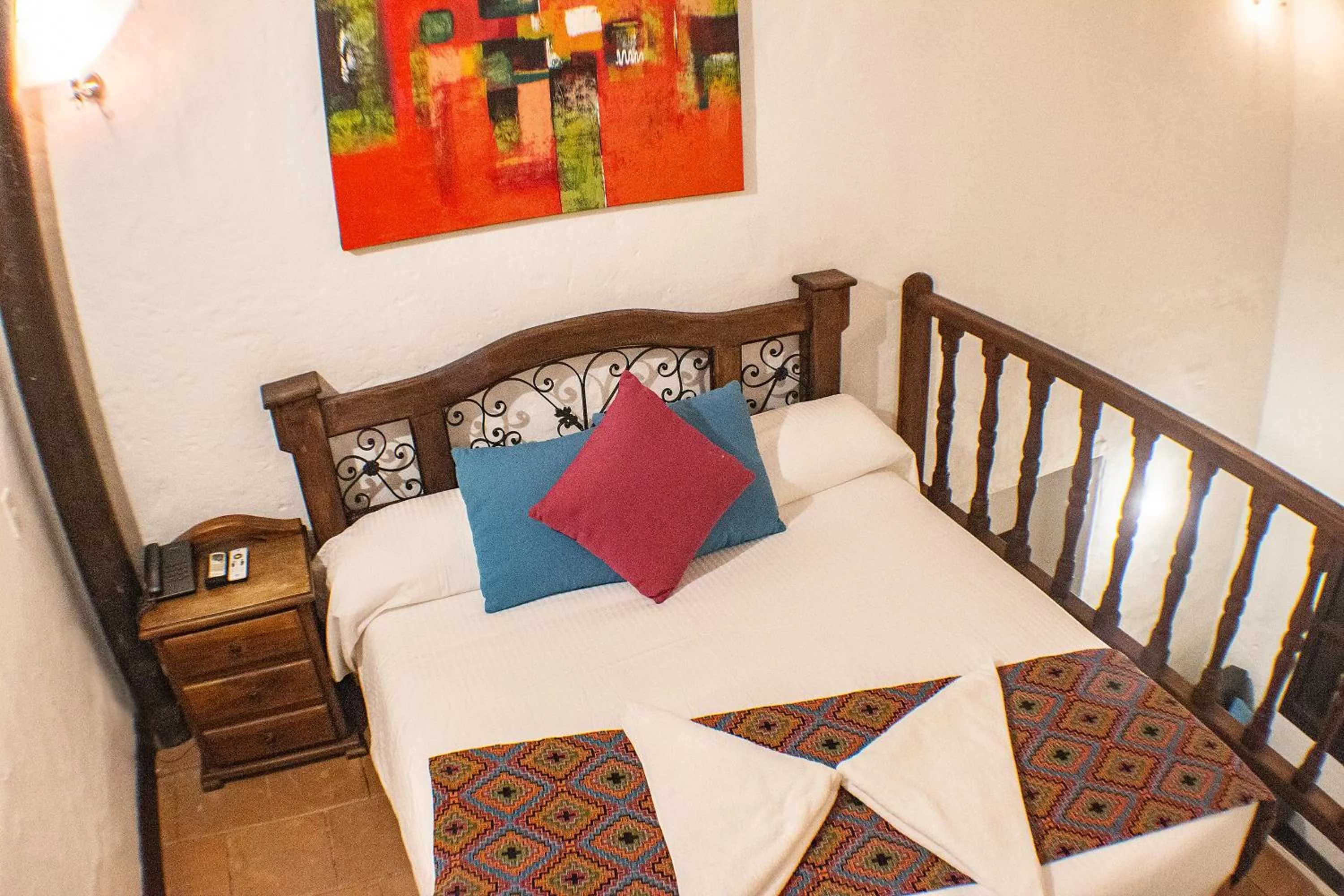 Bed in Casa Hotel Guaracú