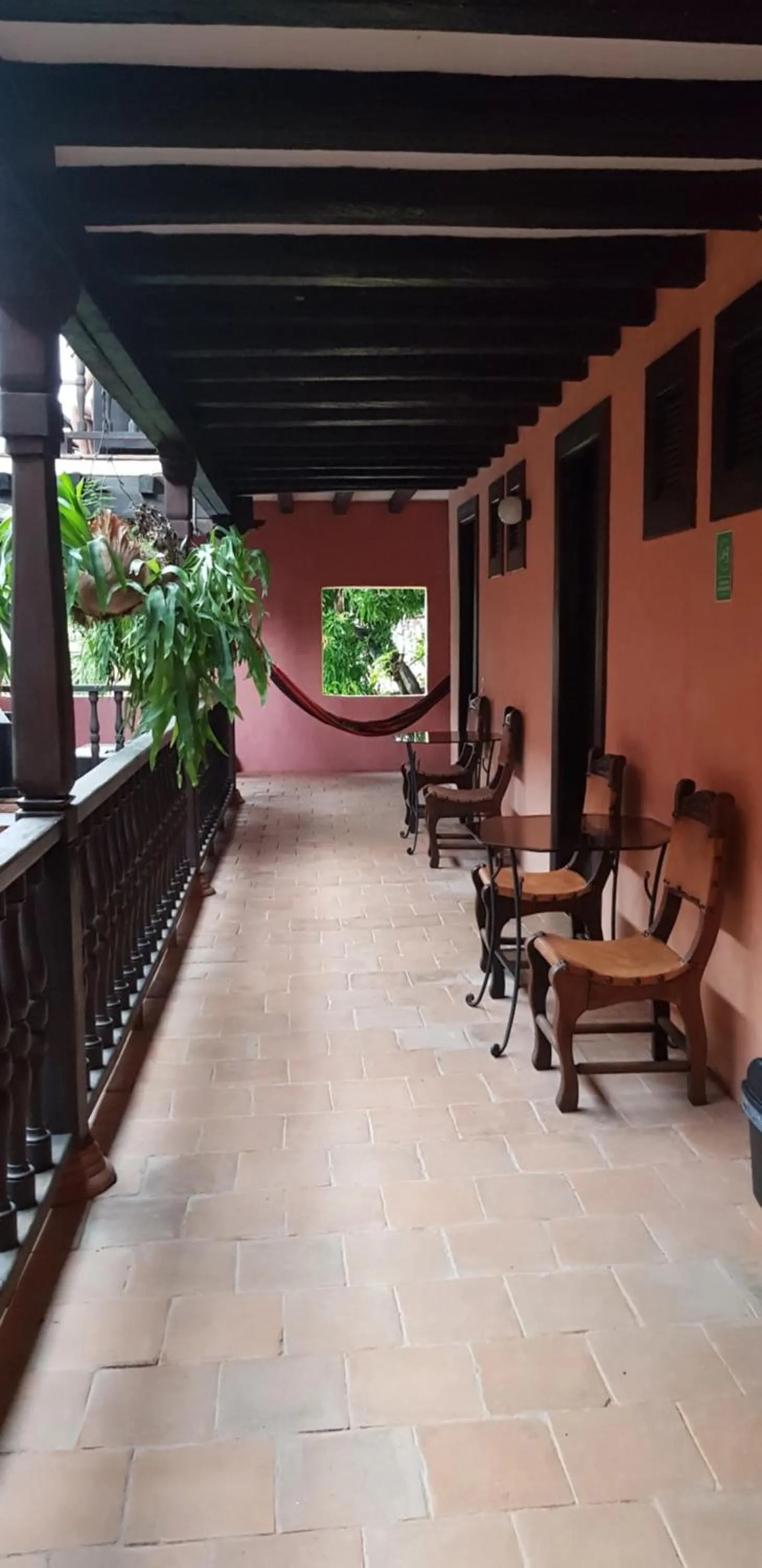 Decorative detail in Casa Hotel Guaracú