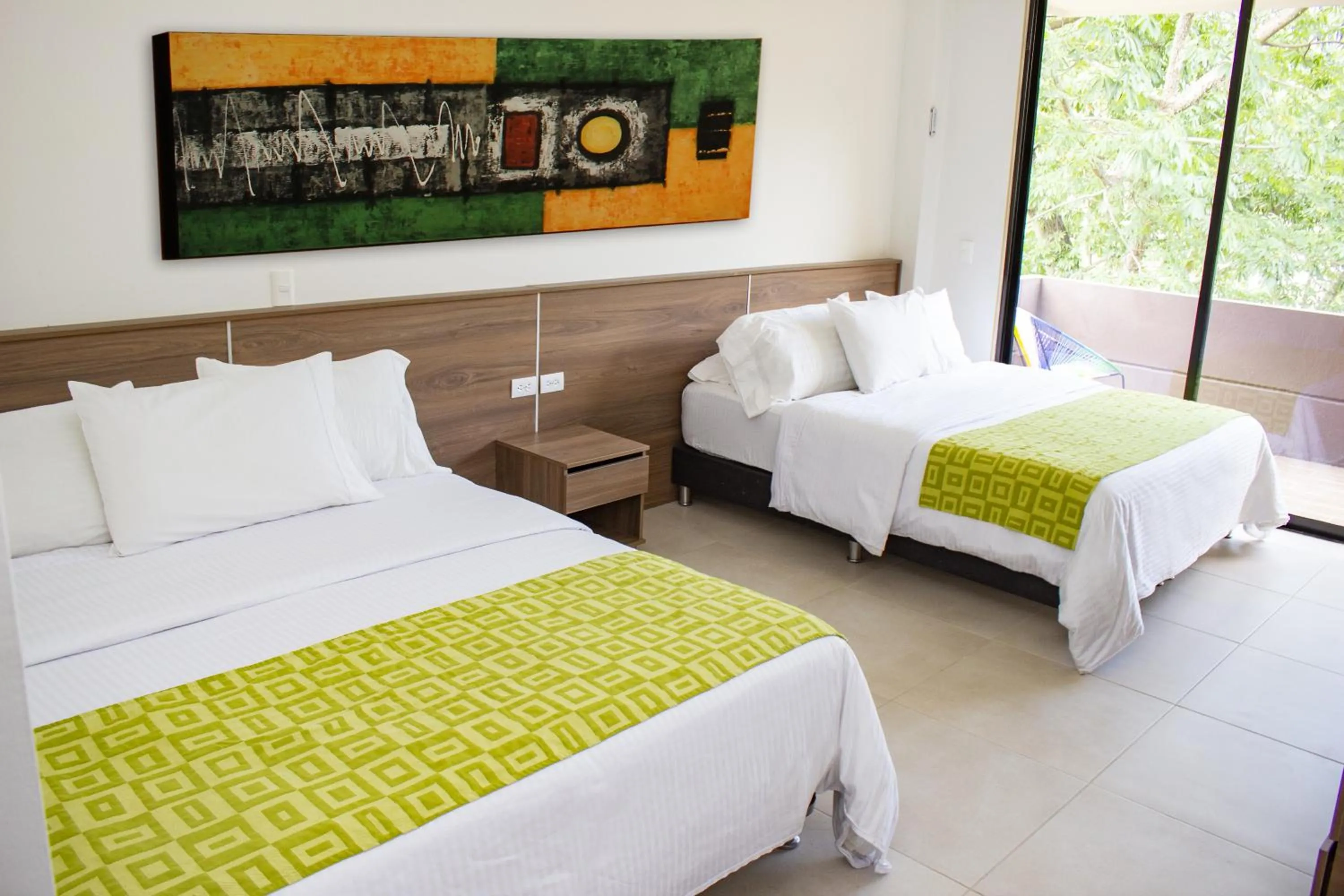 Superior Quadruple Room in Hosteria Guaracú