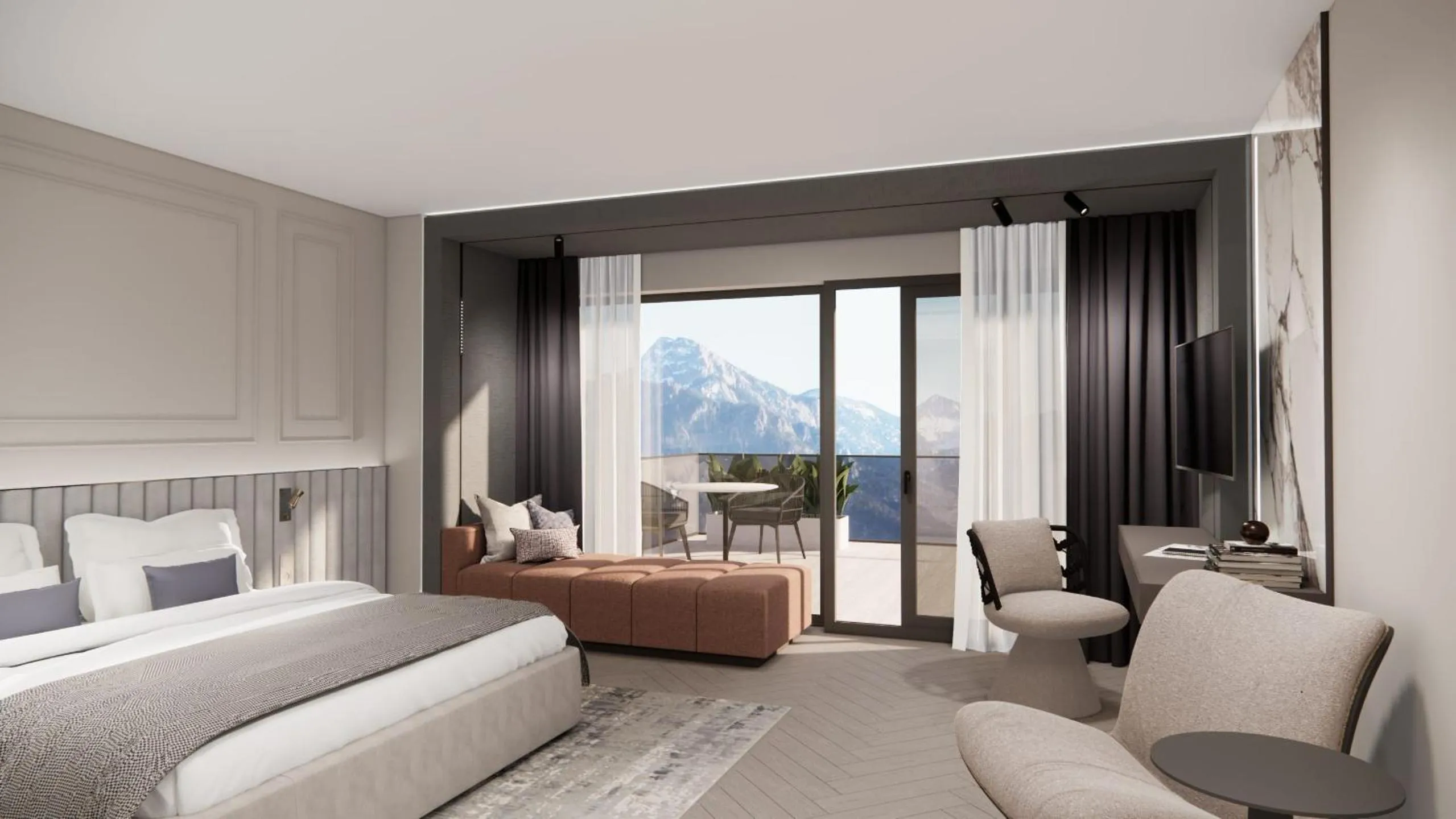 Bed in Hotel am Hopfensee