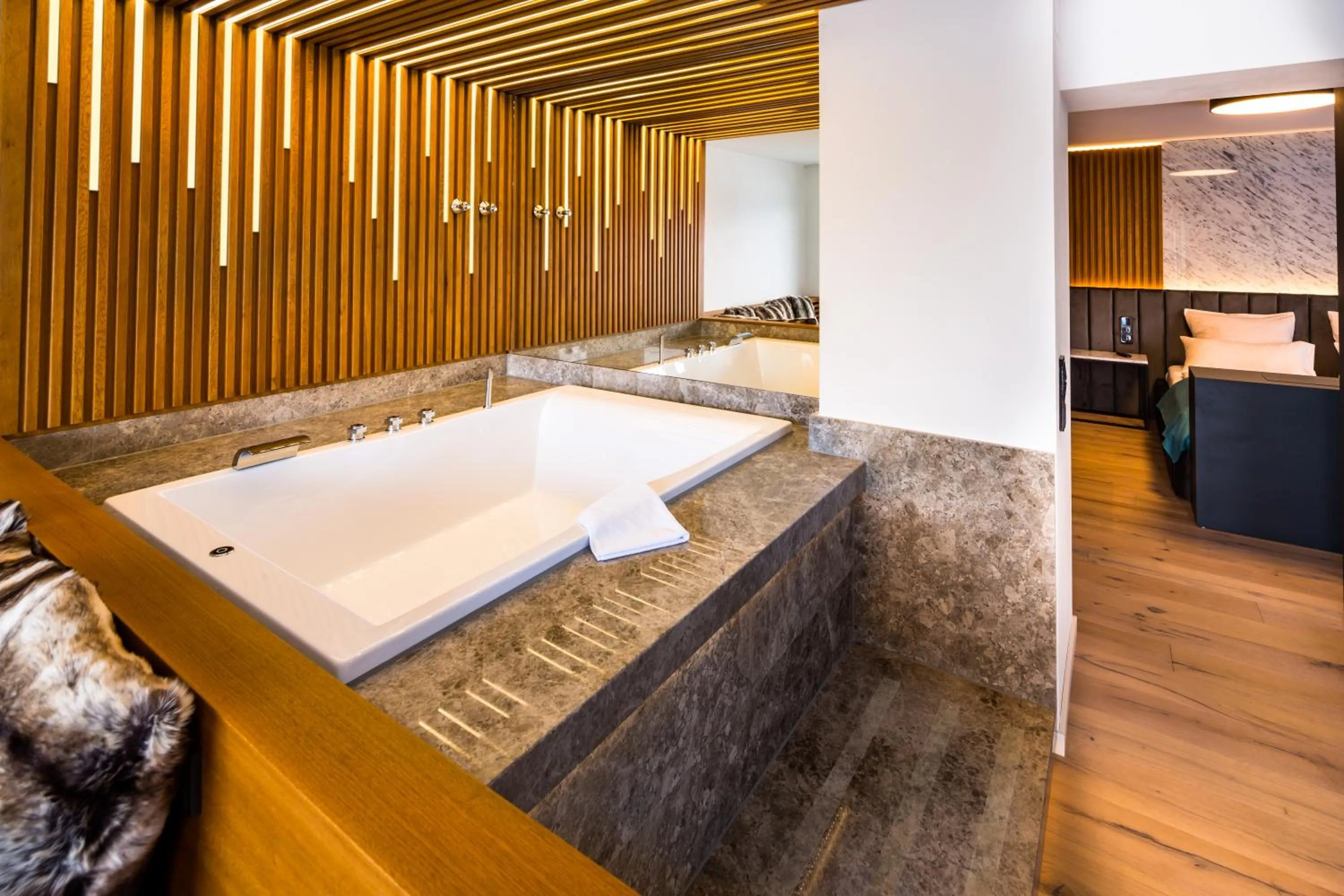 Bed in Hotel am Hopfensee