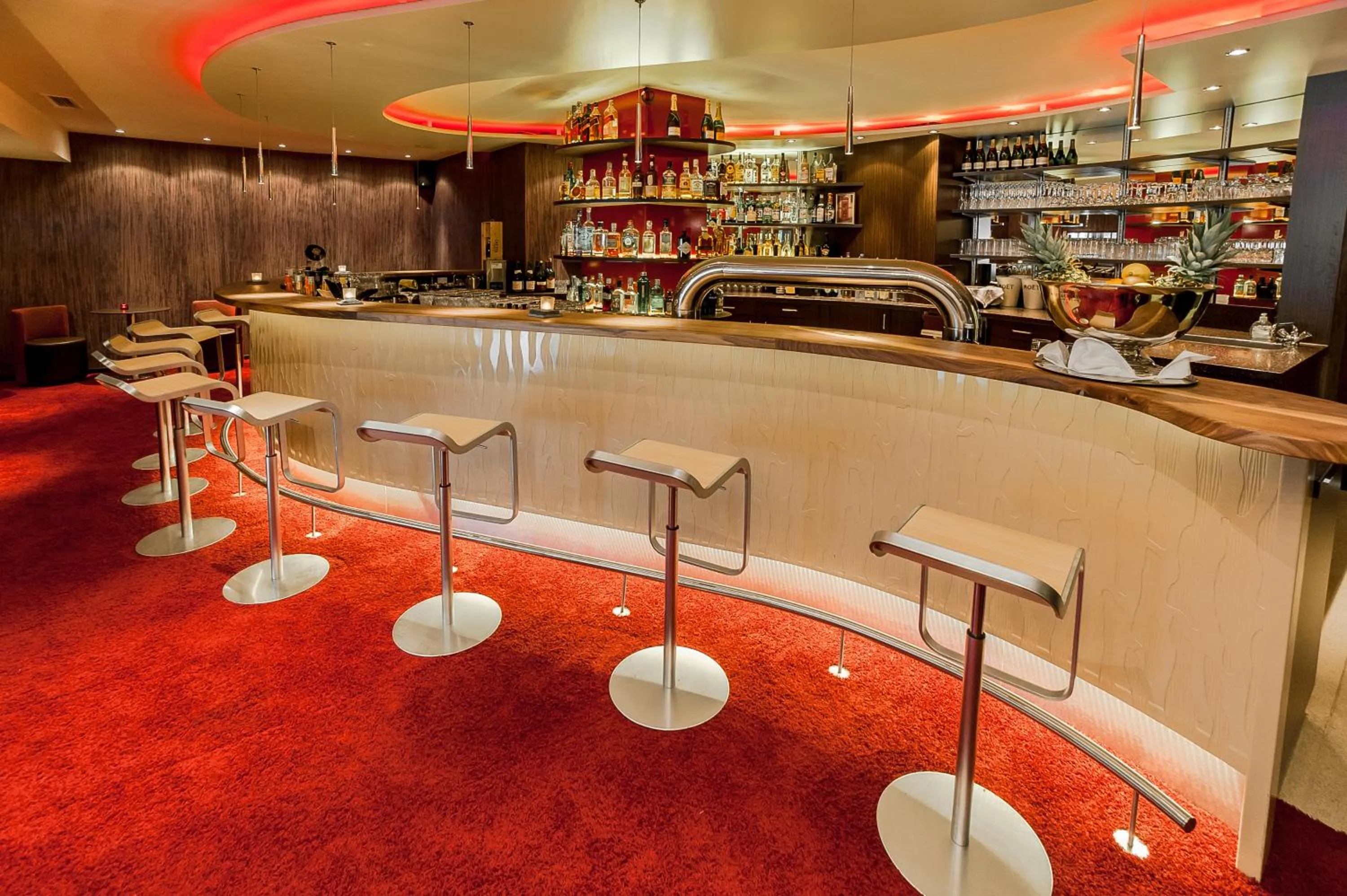 Lounge or bar in Hotel am Hopfensee