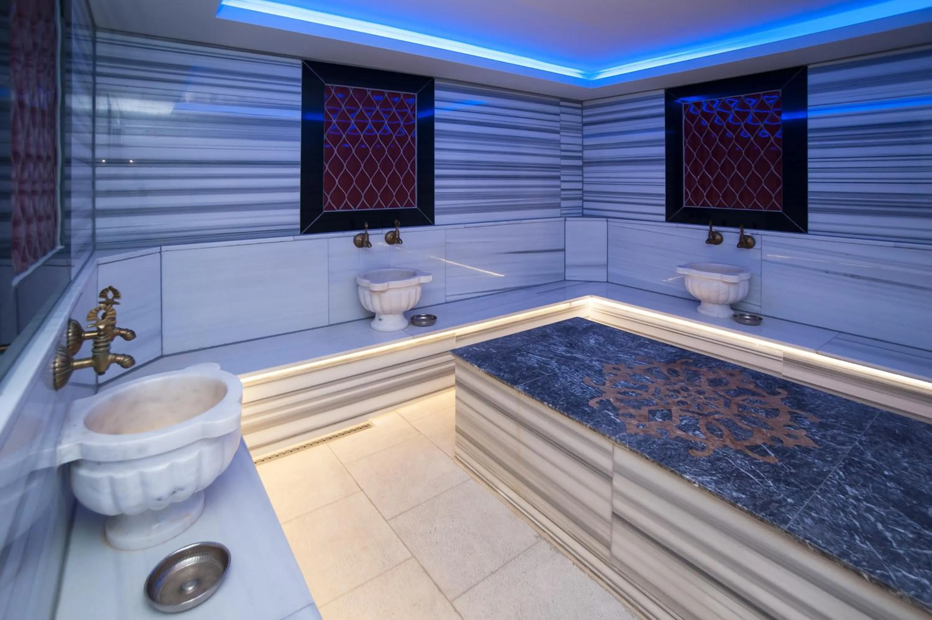 Steam room in Hotel am Hopfensee