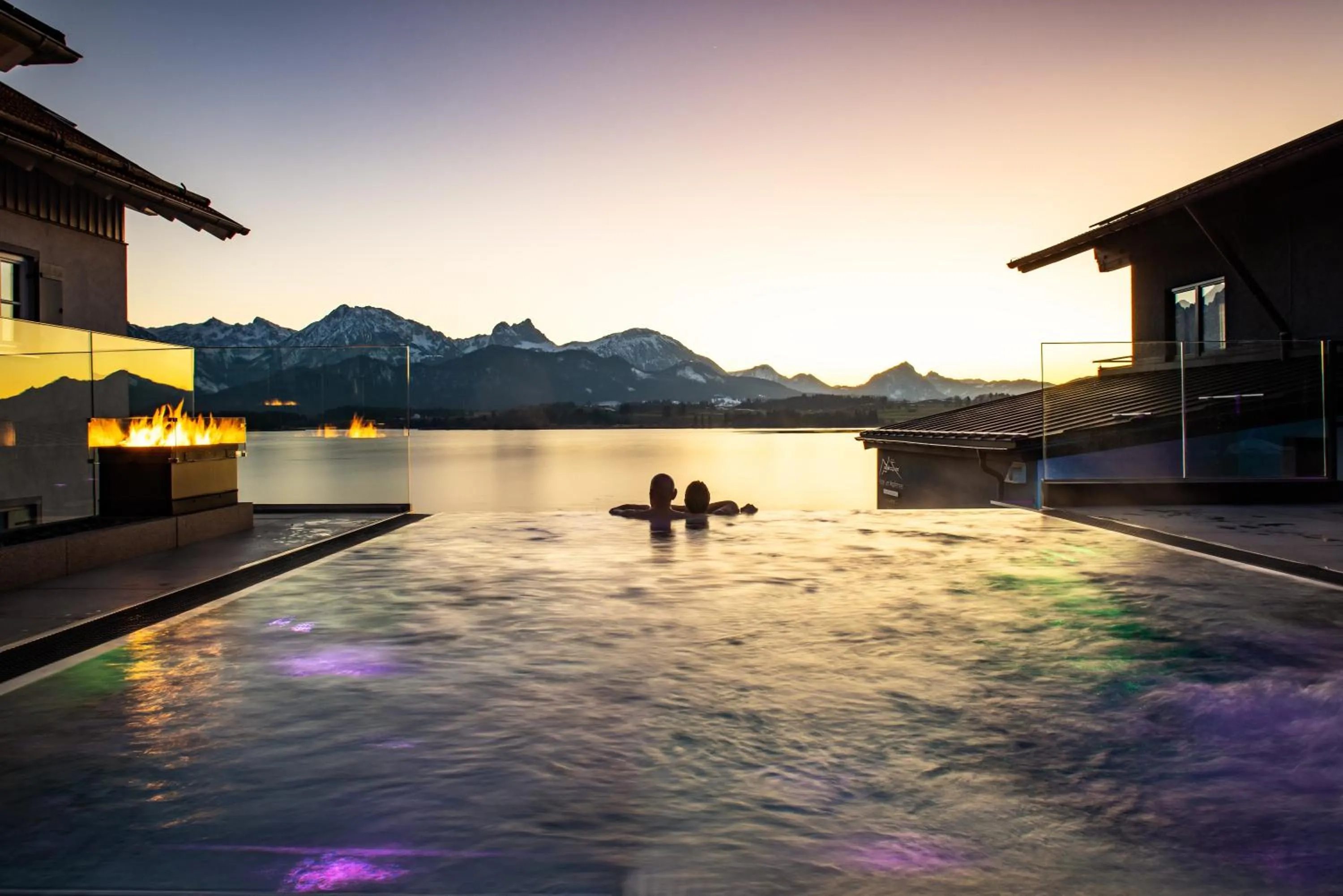 Spa and wellness centre/facilities in Hotel am Hopfensee