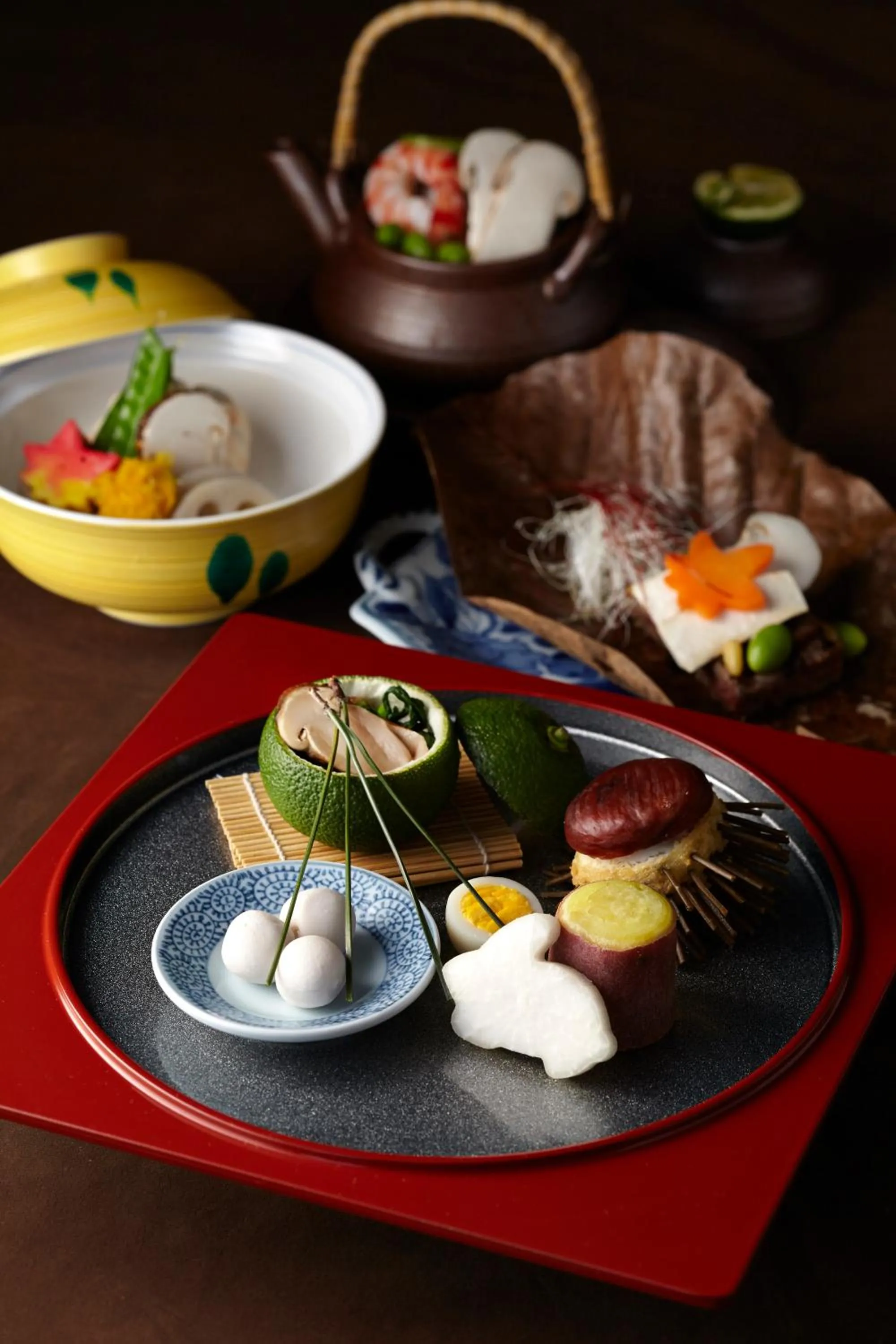 Food close-up in Hotel New Otani Hakata